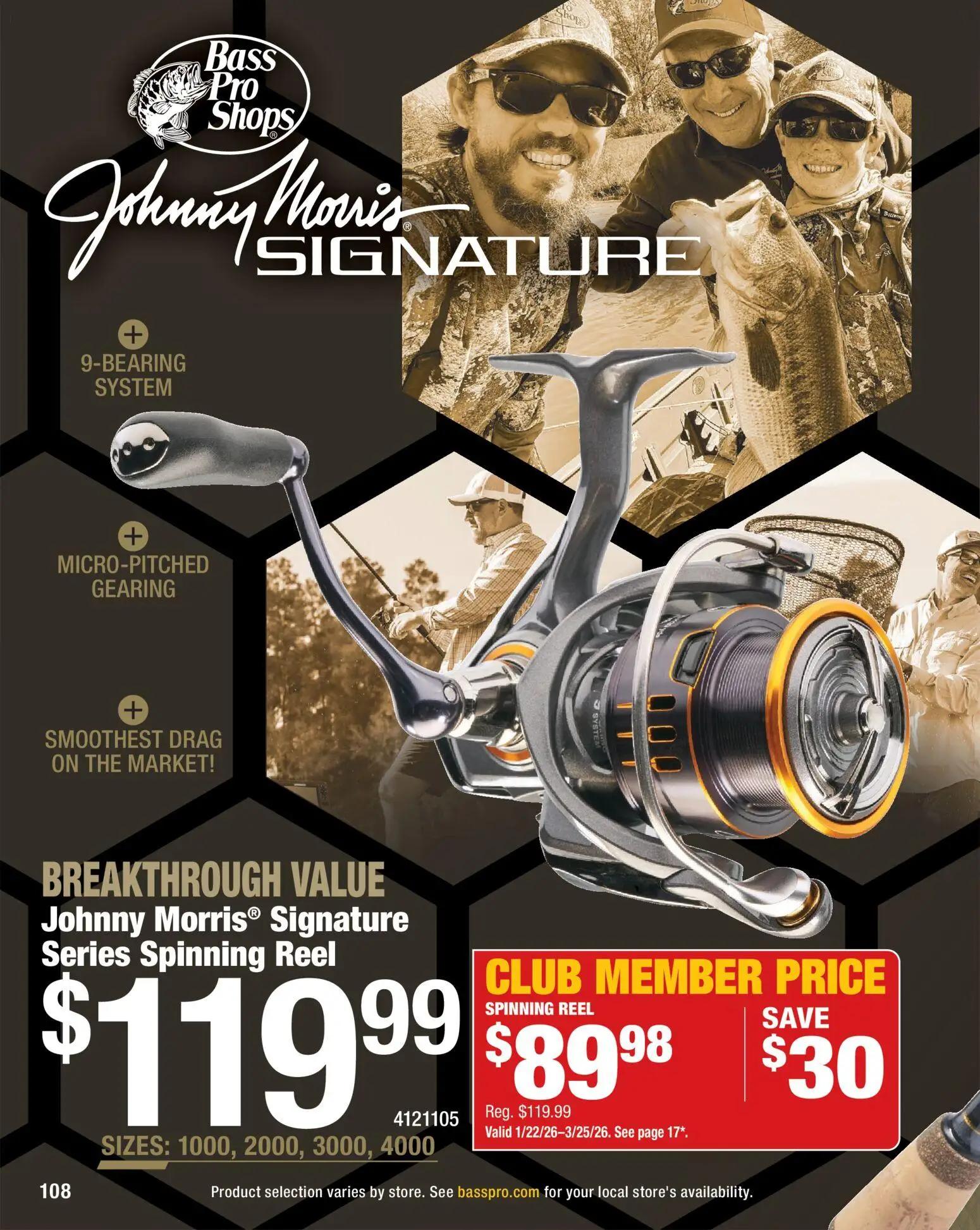 cabelas - Cabela's Spring Fishing Master 26 - from Thursday 01/22 2026 - page: 108