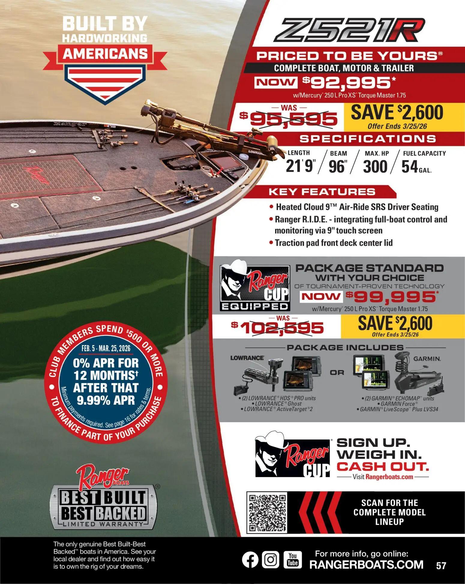 cabelas - Cabela's Spring Fishing Master 26 - from Thursday 01/22 2026 - page: 57