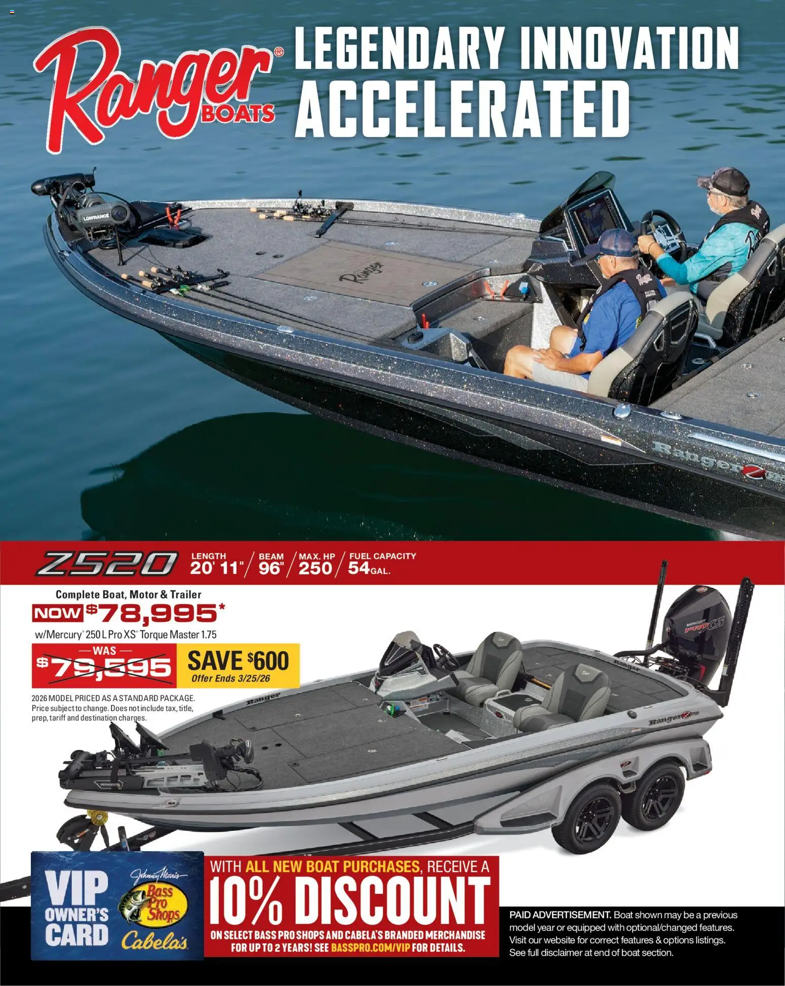 cabelas - Cabela's Spring Fishing Master 26 - from Thursday 01/22 2026 - page: 54