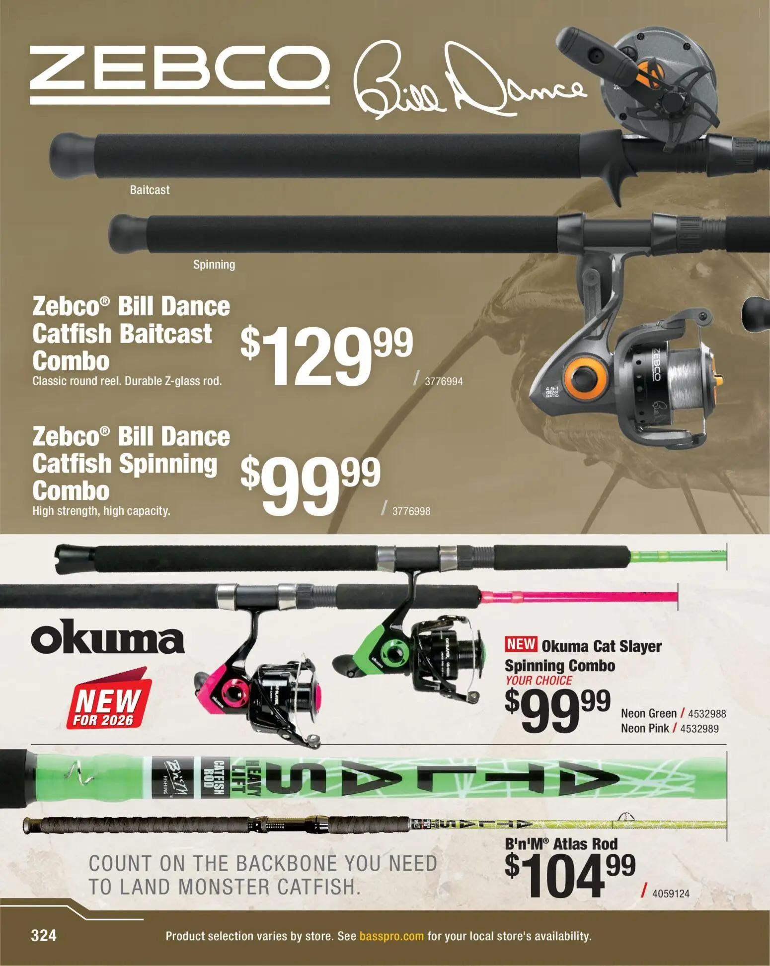 cabelas - Cabela's Spring Fishing Master 26 - from Thursday 01/22 2026 - page: 324