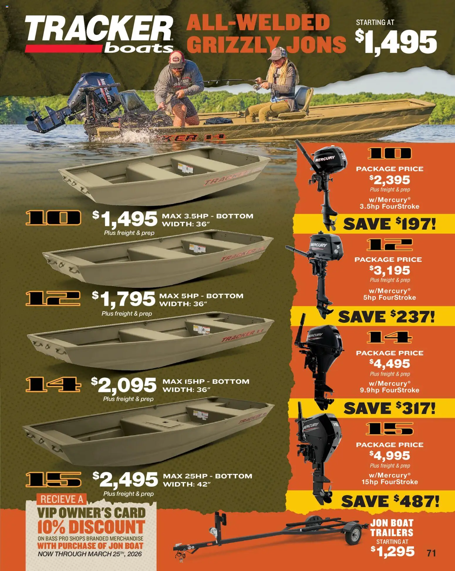 cabelas - Cabela's Spring Fishing Master 26 - from Thursday 01/22 2026 - page: 71