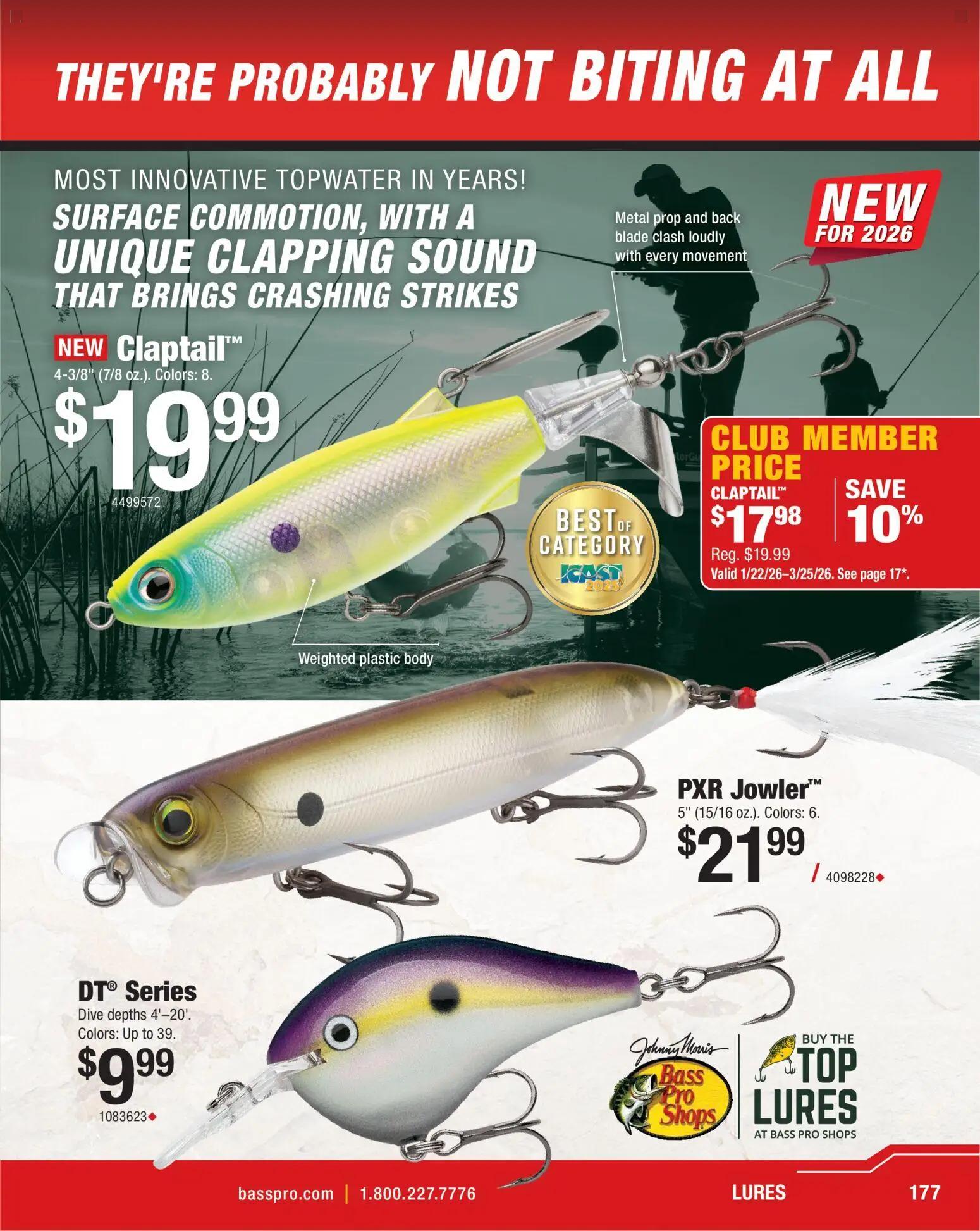 cabelas - Cabela's Spring Fishing Master 26 - from Thursday 01/22 2026 - page: 177