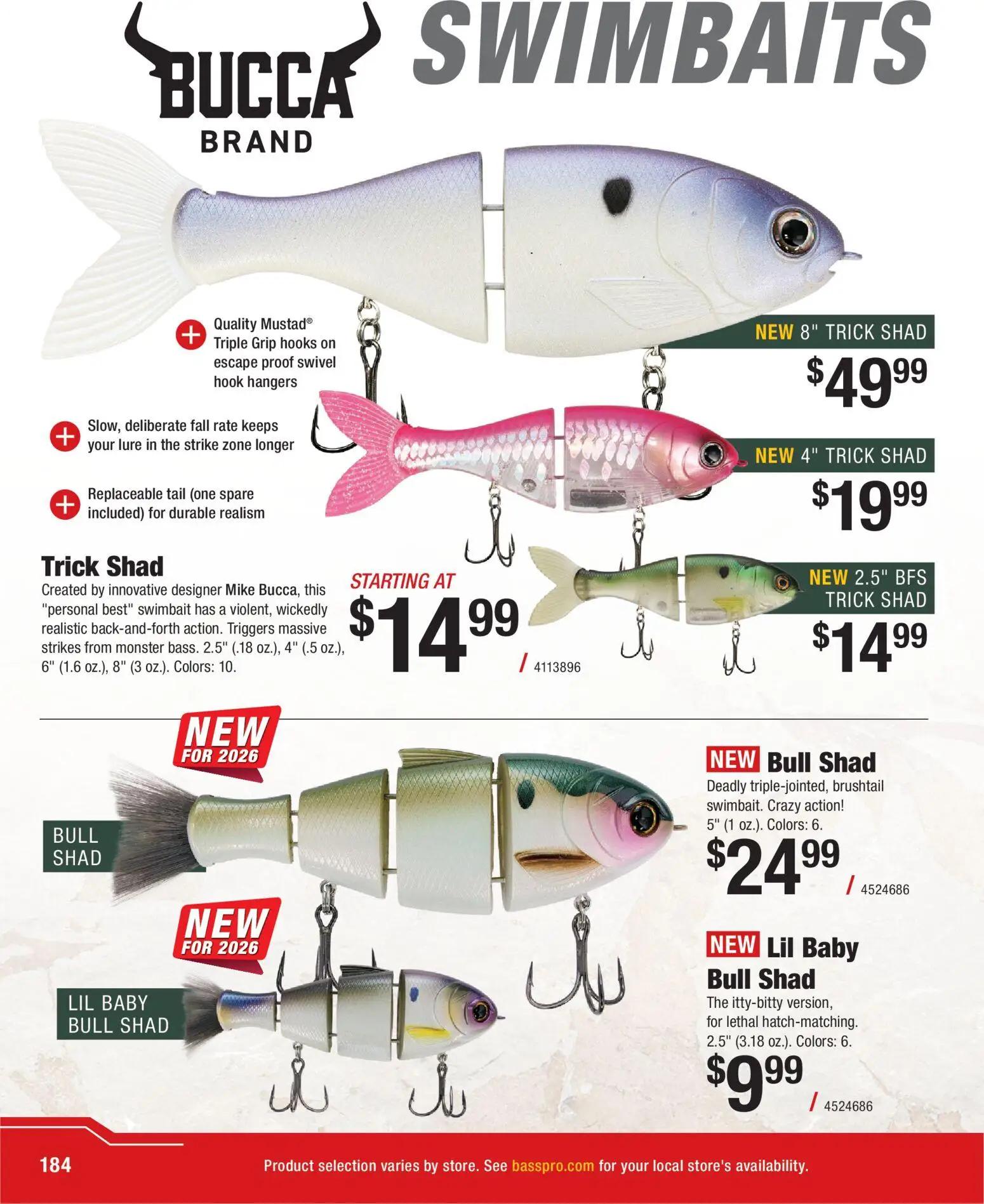 cabelas - Cabela's Spring Fishing Master 26 - from Thursday 01/22 2026 - page: 184