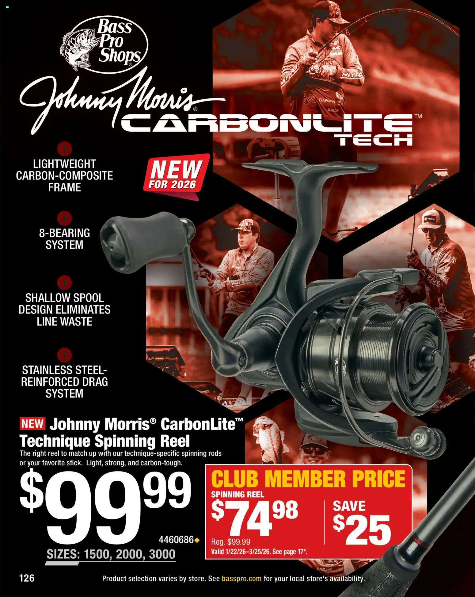 cabelas - Cabela's Spring Fishing Master 26 - from Thursday 01/22 2026 - page: 126