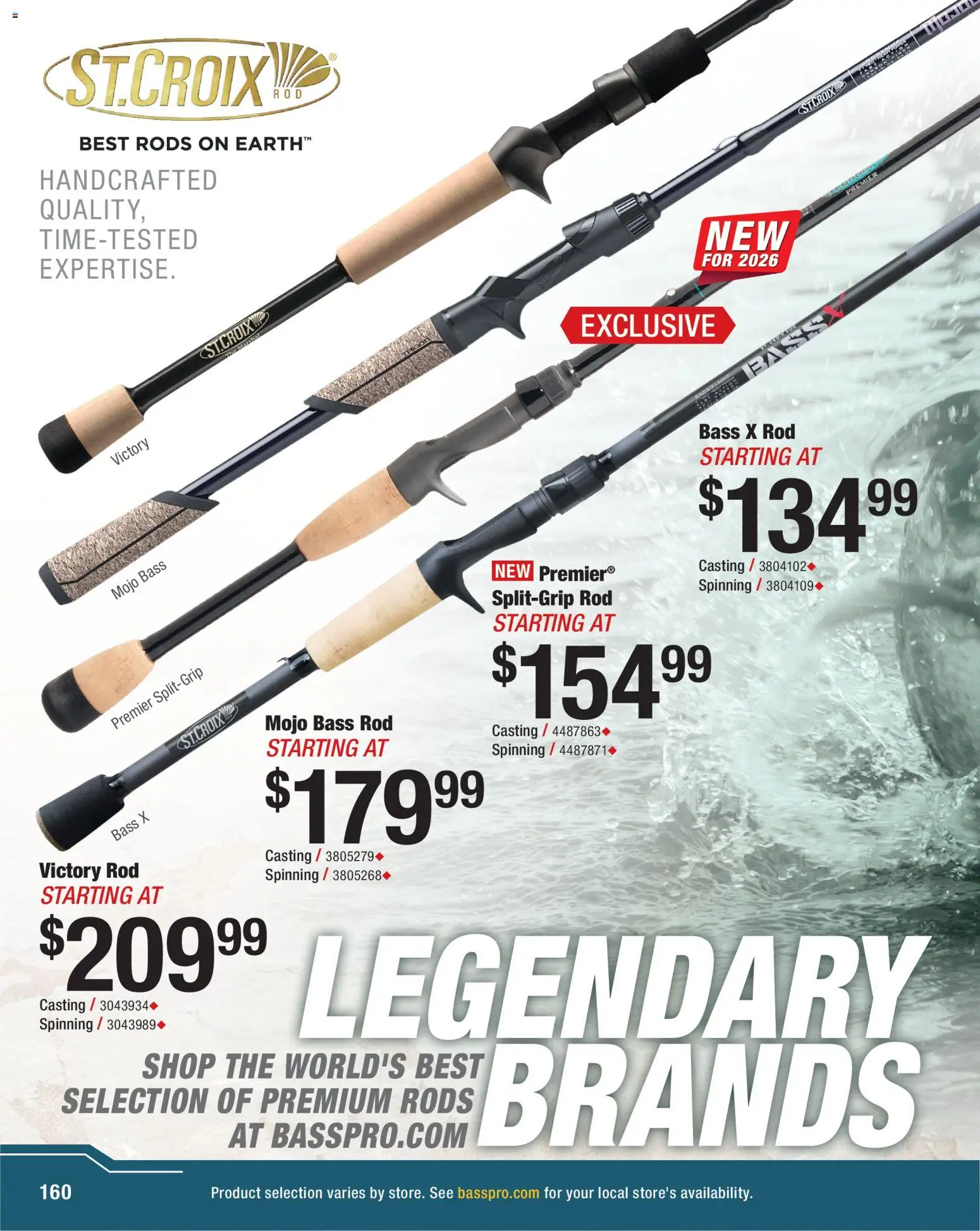 cabelas - Cabela's Spring Fishing Master 26 - from Thursday 01/22 2026 - page: 160