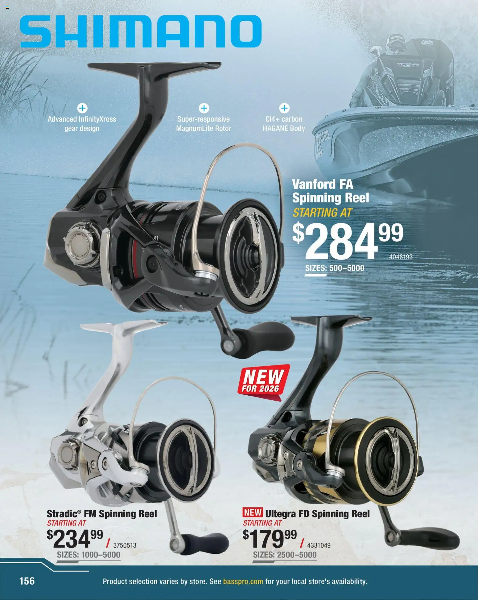 cabelas - Cabela's Spring Fishing Master 26 - from Thursday 01/22 2026 - page: 156