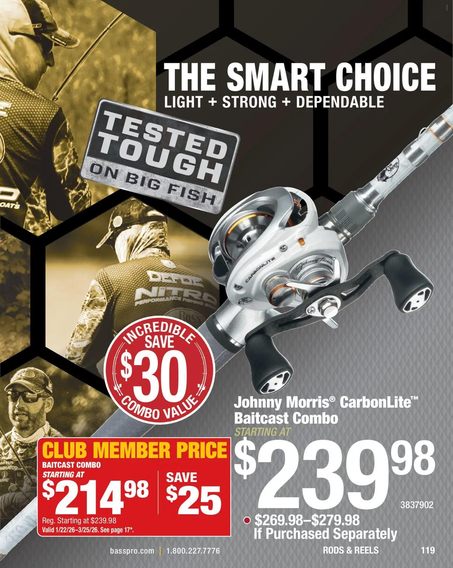 cabelas - Cabela's Spring Fishing Master 26 - from Thursday 01/22 2026 - page: 119