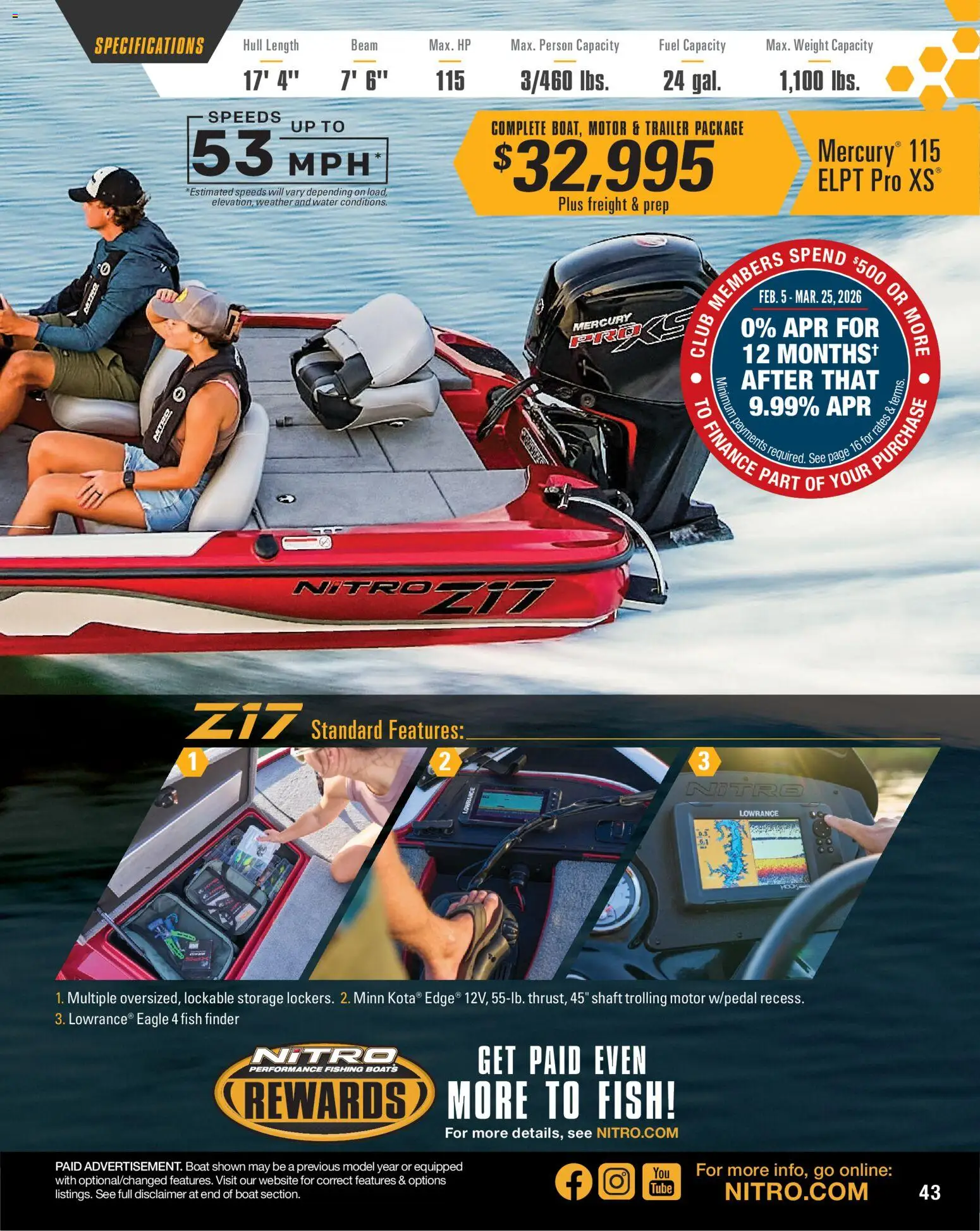 cabelas - Cabela's Spring Fishing Master 26 - from Thursday 01/22 2026 - page: 43