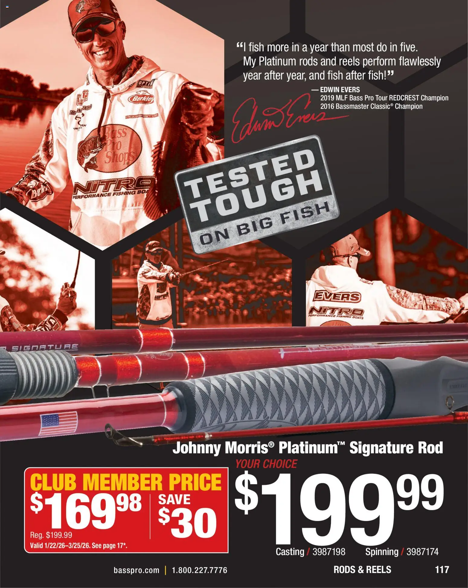 cabelas - Cabela's Spring Fishing Master 26 - from Thursday 01/22 2026 - page: 117