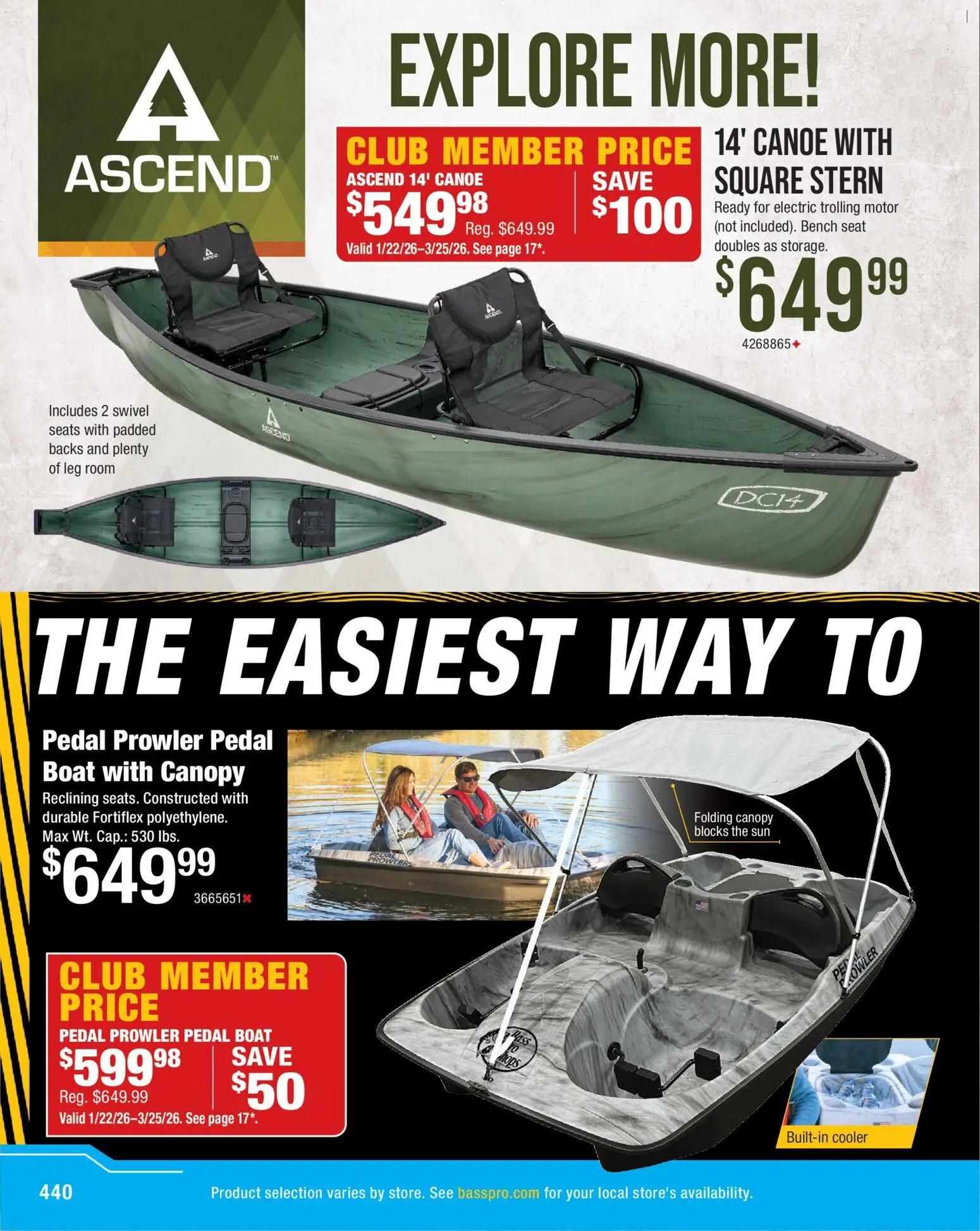 cabelas - Cabela's Spring Fishing Master 26 - from Thursday 01/22 2026 - page: 440