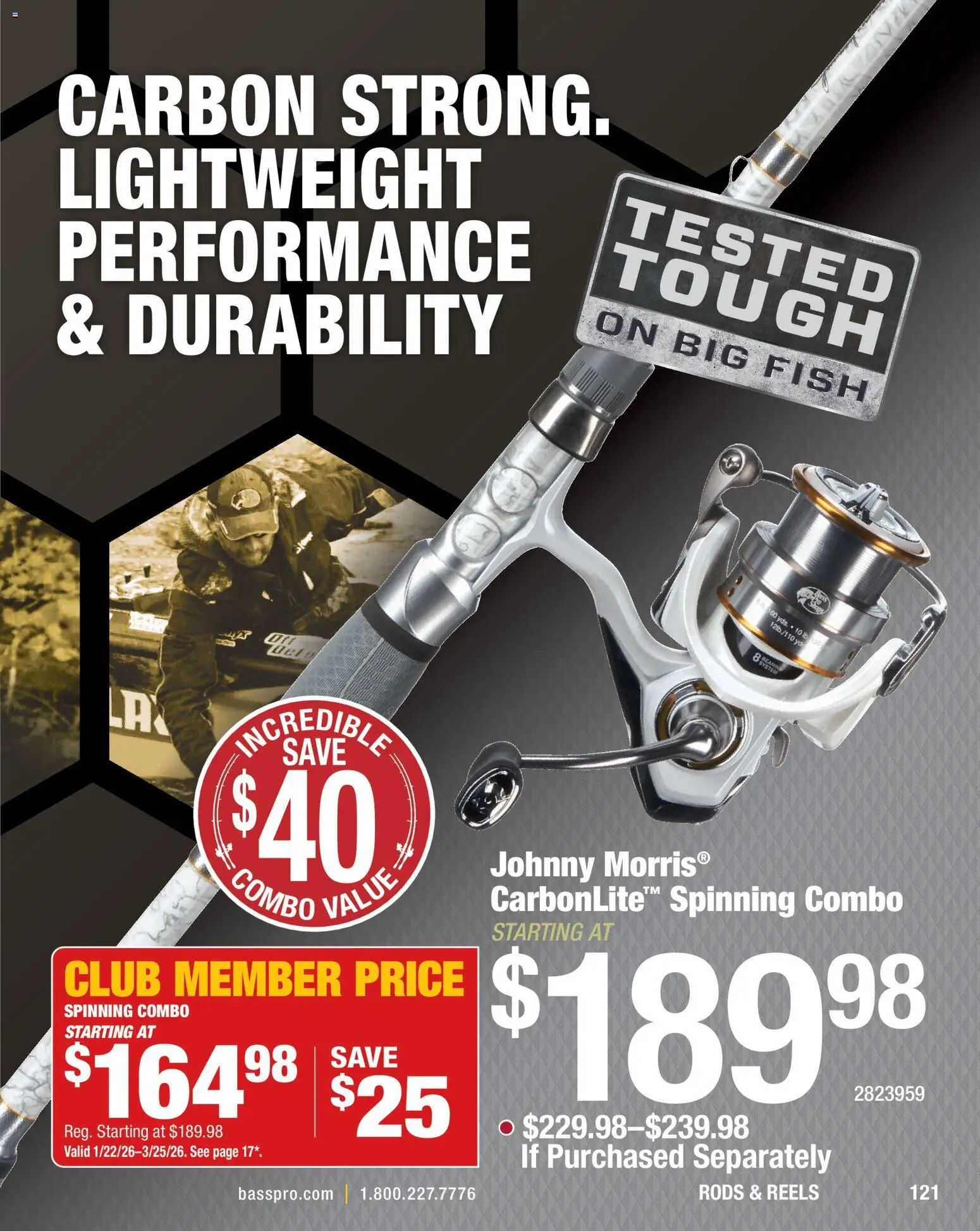 cabelas - Cabela's Spring Fishing Master 26 - from Thursday 01/22 2026 - page: 121