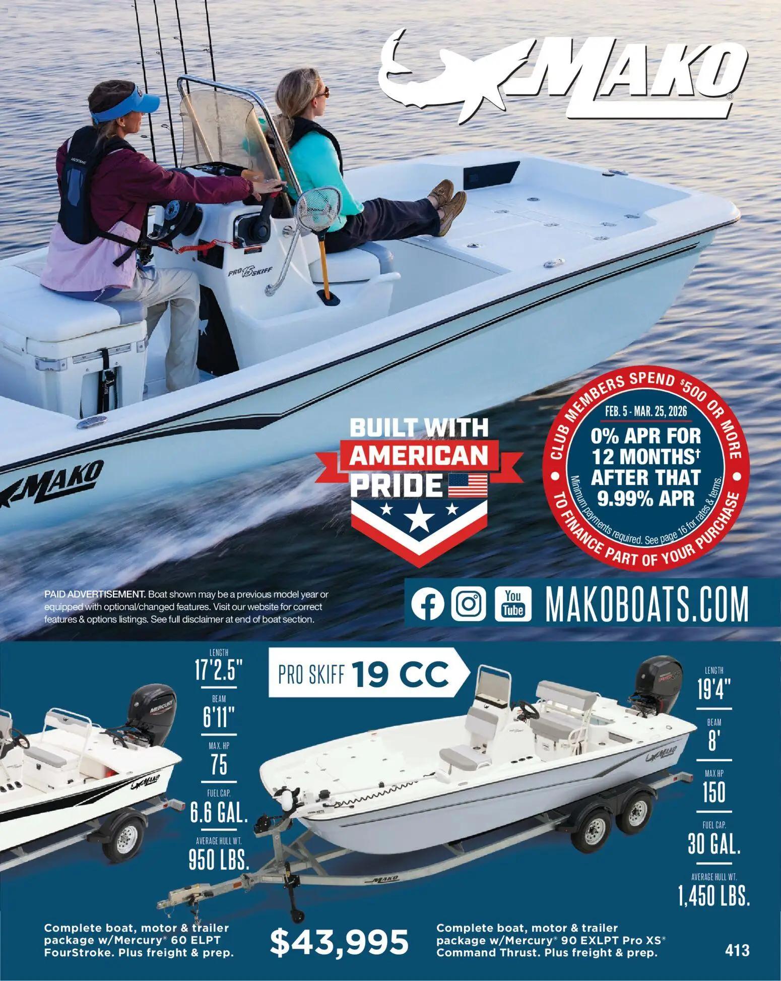 cabelas - Cabela's Spring Fishing Master 26 - from Thursday 01/22 2026 - page: 413