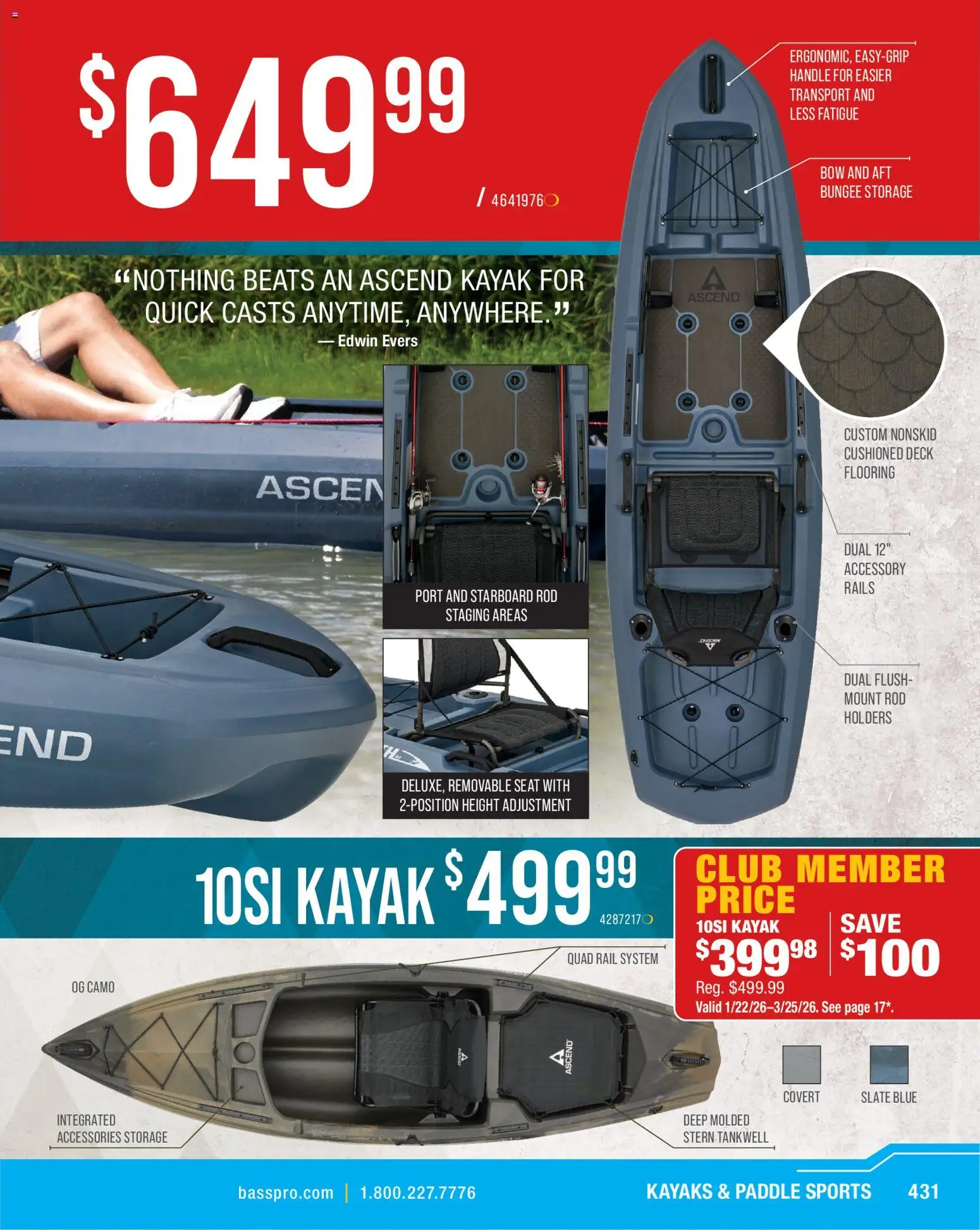 cabelas - Cabela's Spring Fishing Master 26 - from Thursday 01/22 2026 - page: 431