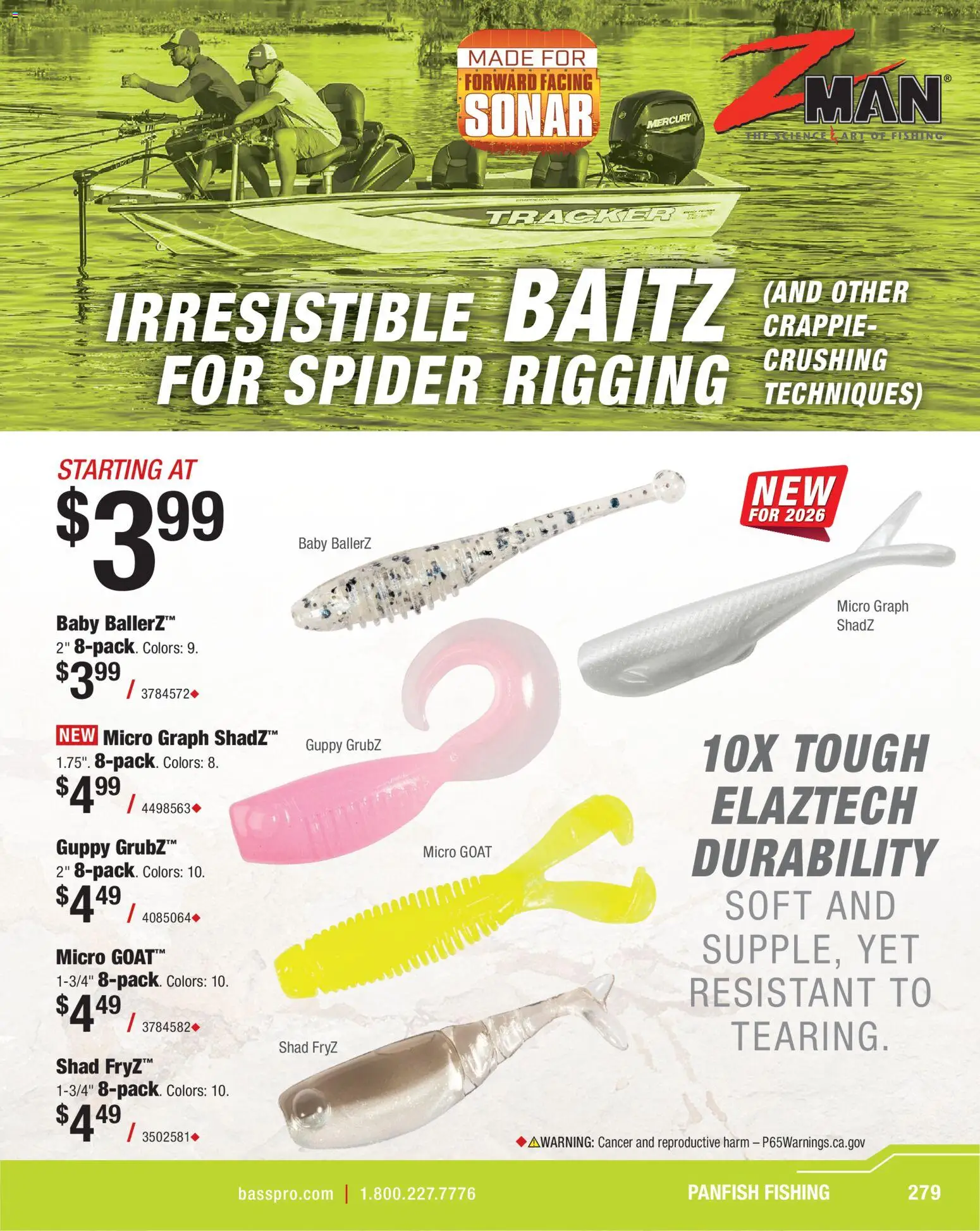 cabelas - Cabela's Spring Fishing Master 26 - from Thursday 01/22 2026 - page: 279