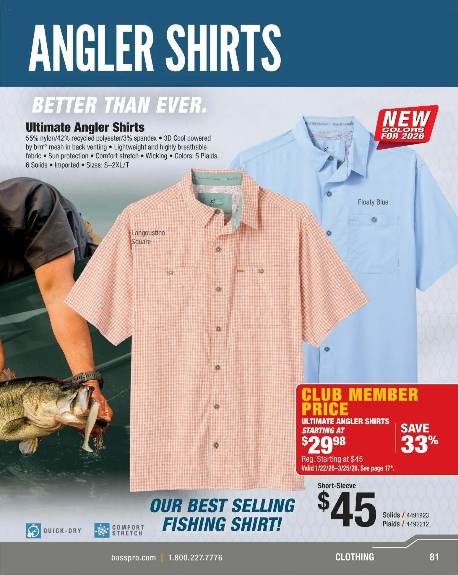 cabelas - Cabela's Spring Fishing Master 26 - from Thursday 01/22 2026 - page: 81