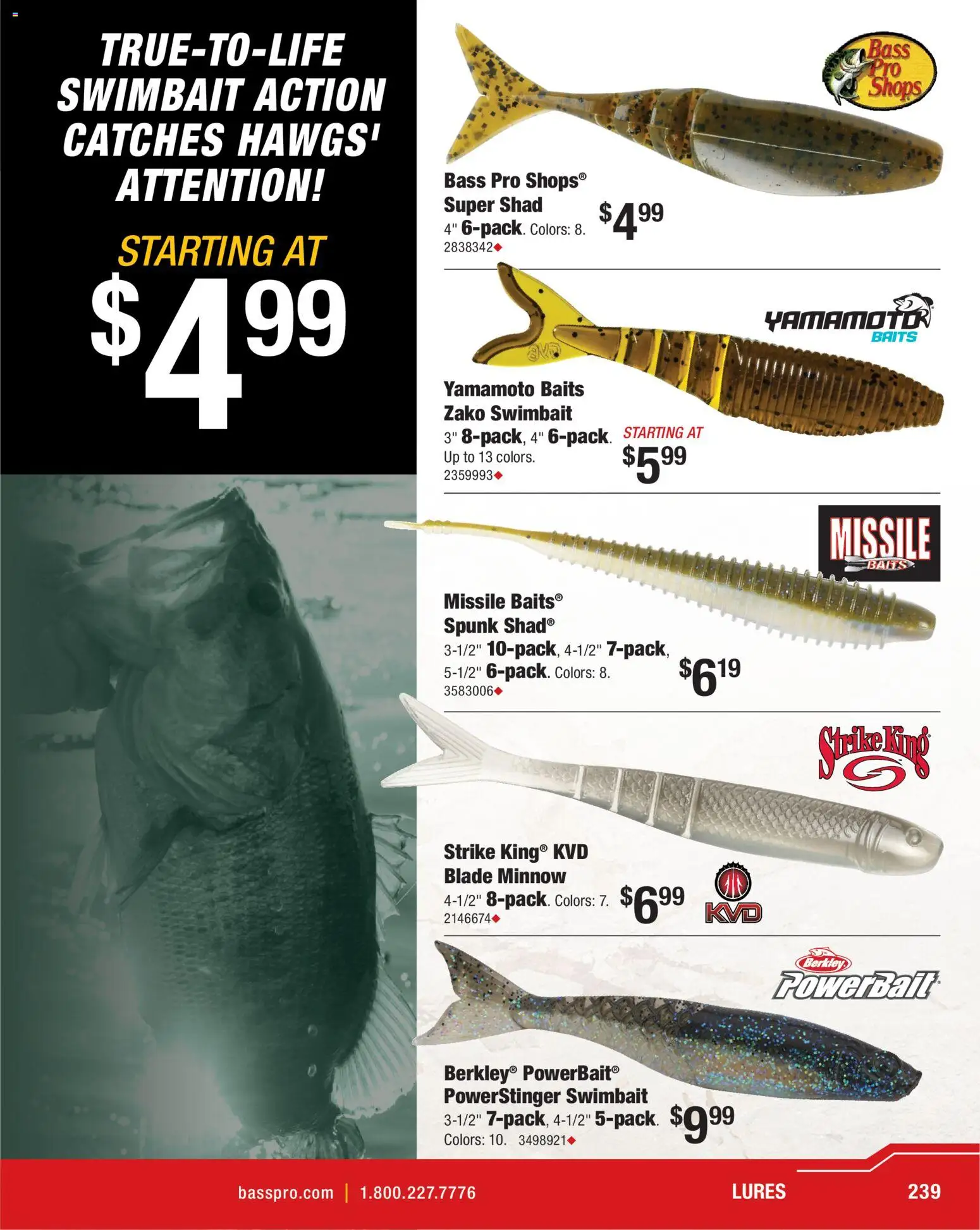 cabelas - Cabela's Spring Fishing Master 26 - from Thursday 01/22 2026 - page: 239