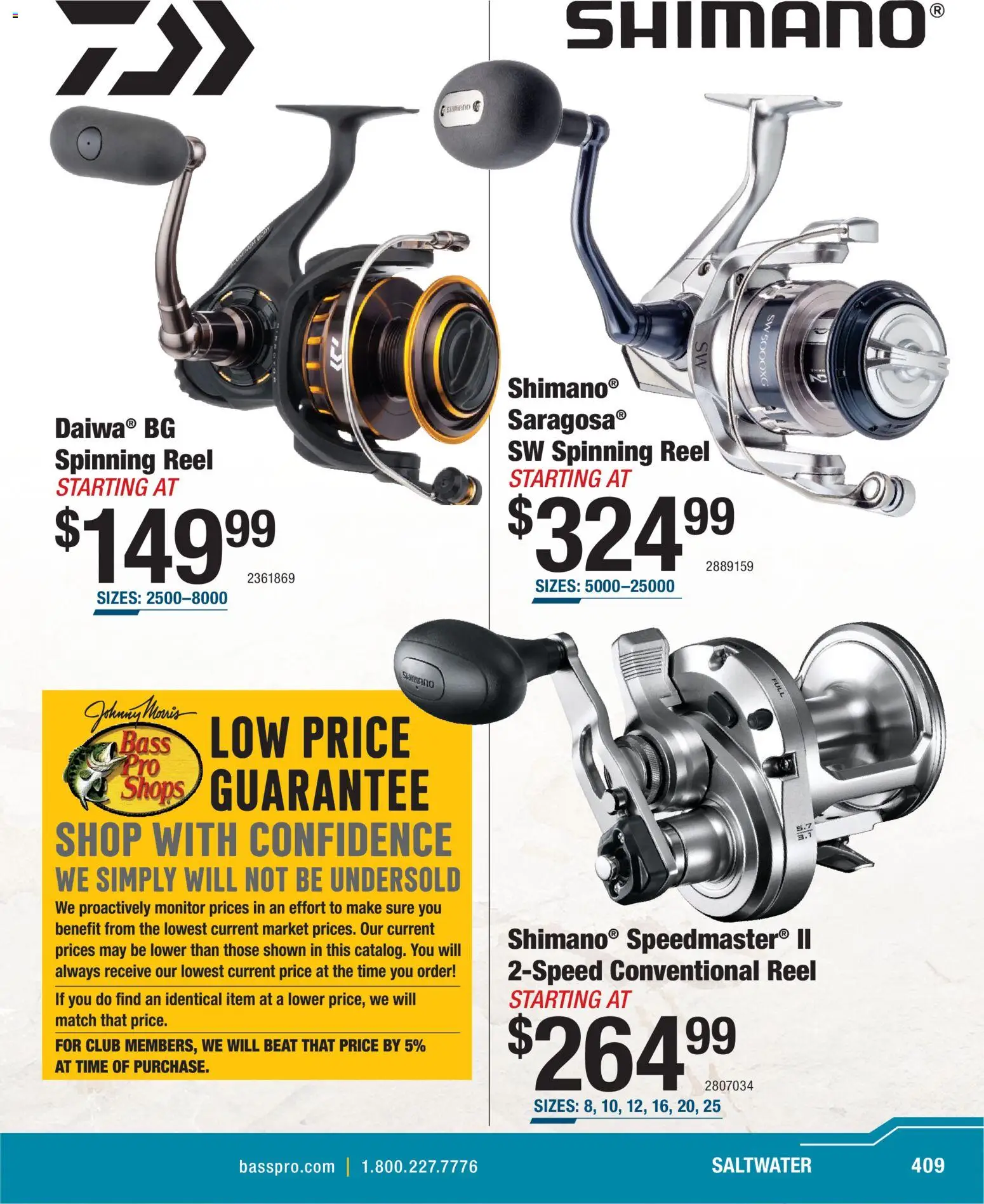 cabelas - Cabela's Spring Fishing Master 26 - from Thursday 01/22 2026 - page: 409
