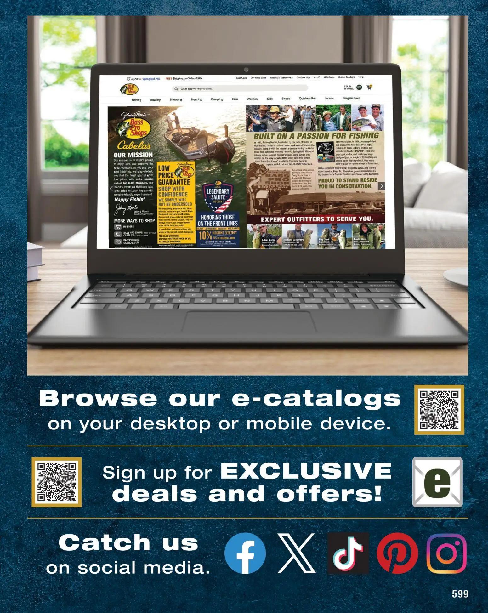 cabelas - Cabela's Spring Fishing Master 26 - from Thursday 01/22 2026 - page: 599