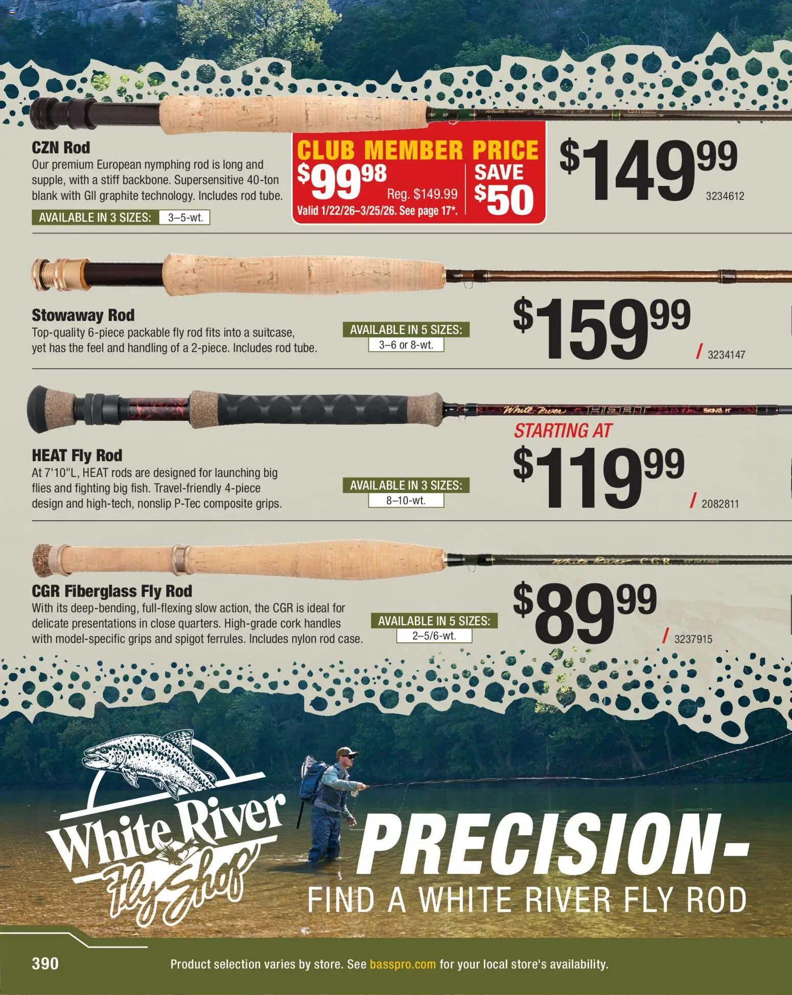 cabelas - Cabela's Spring Fishing Master 26 - from Thursday 01/22 2026 - page: 390