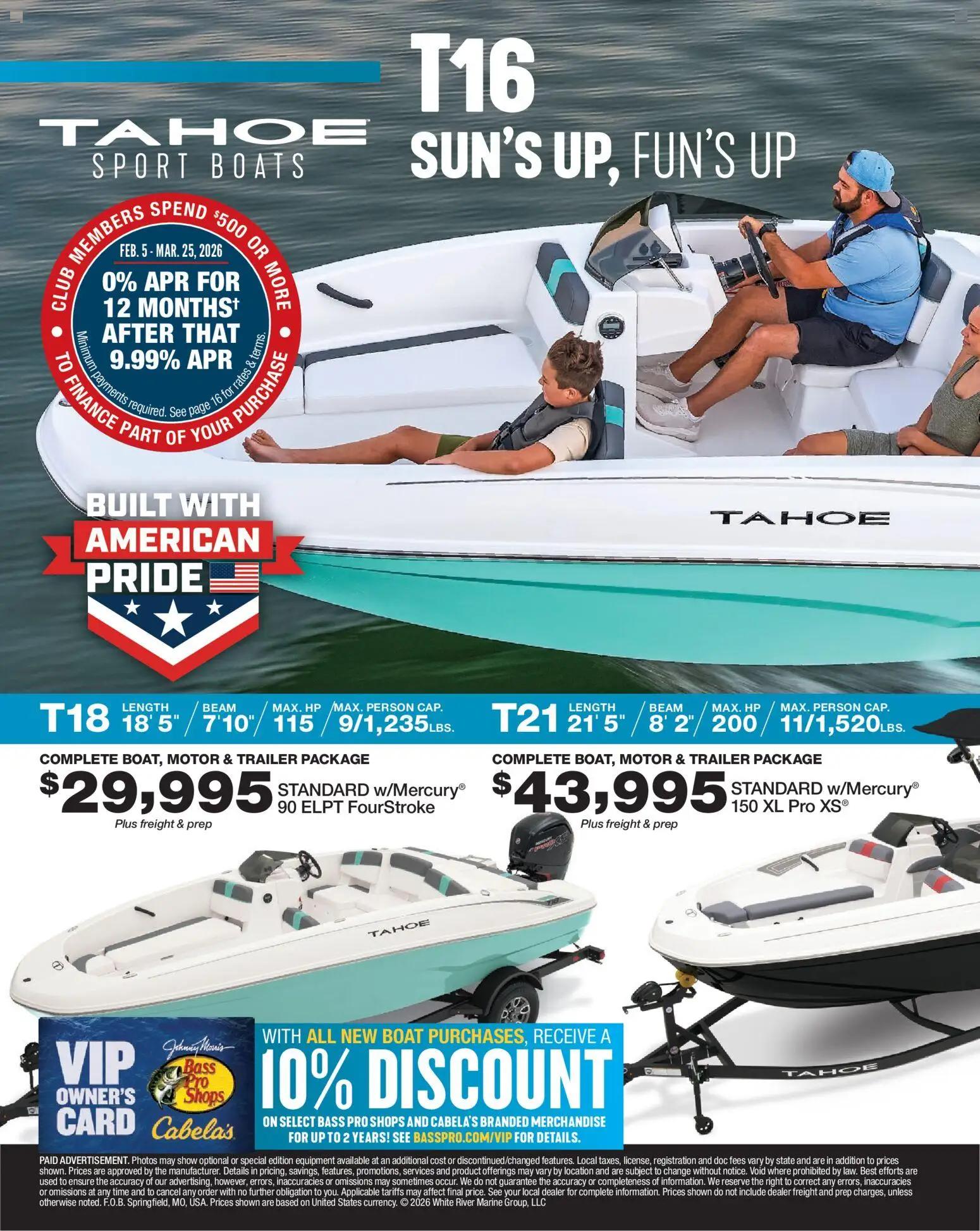 cabelas - Cabela's Spring Fishing Master 26 - from Thursday 01/22 2026 - page: 68