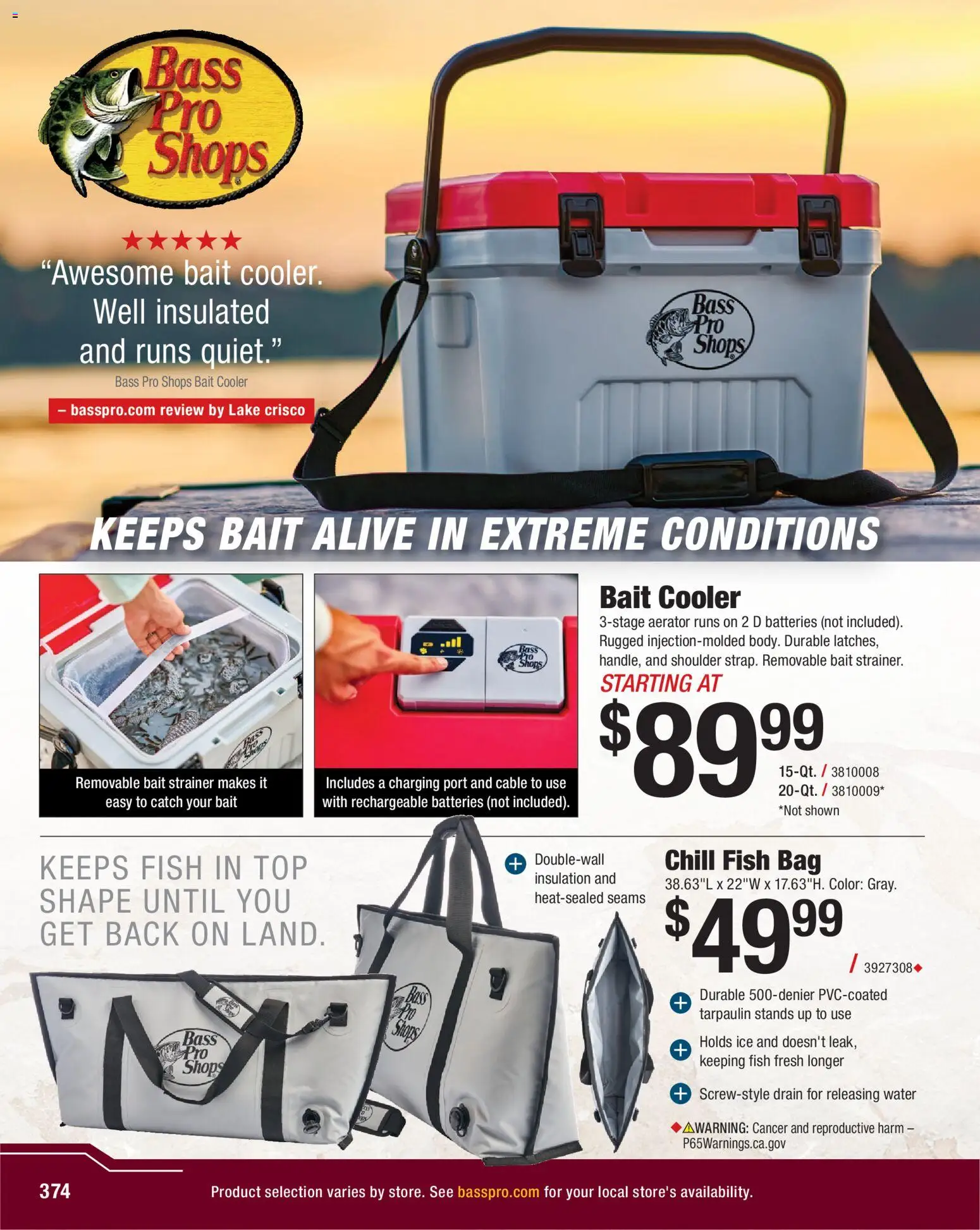 cabelas - Cabela's Spring Fishing Master 26 - from Thursday 01/22 2026 - page: 374