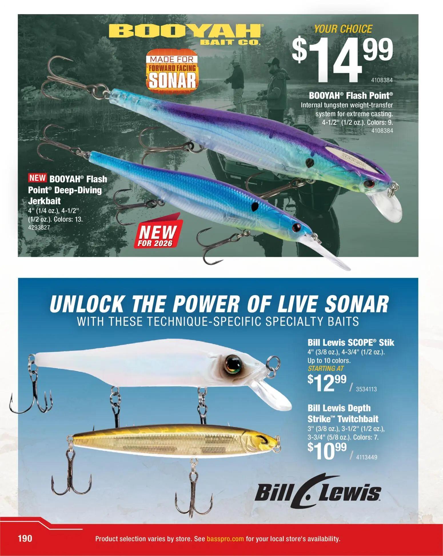 cabelas - Cabela's Spring Fishing Master 26 - from Thursday 01/22 2026 - page: 190
