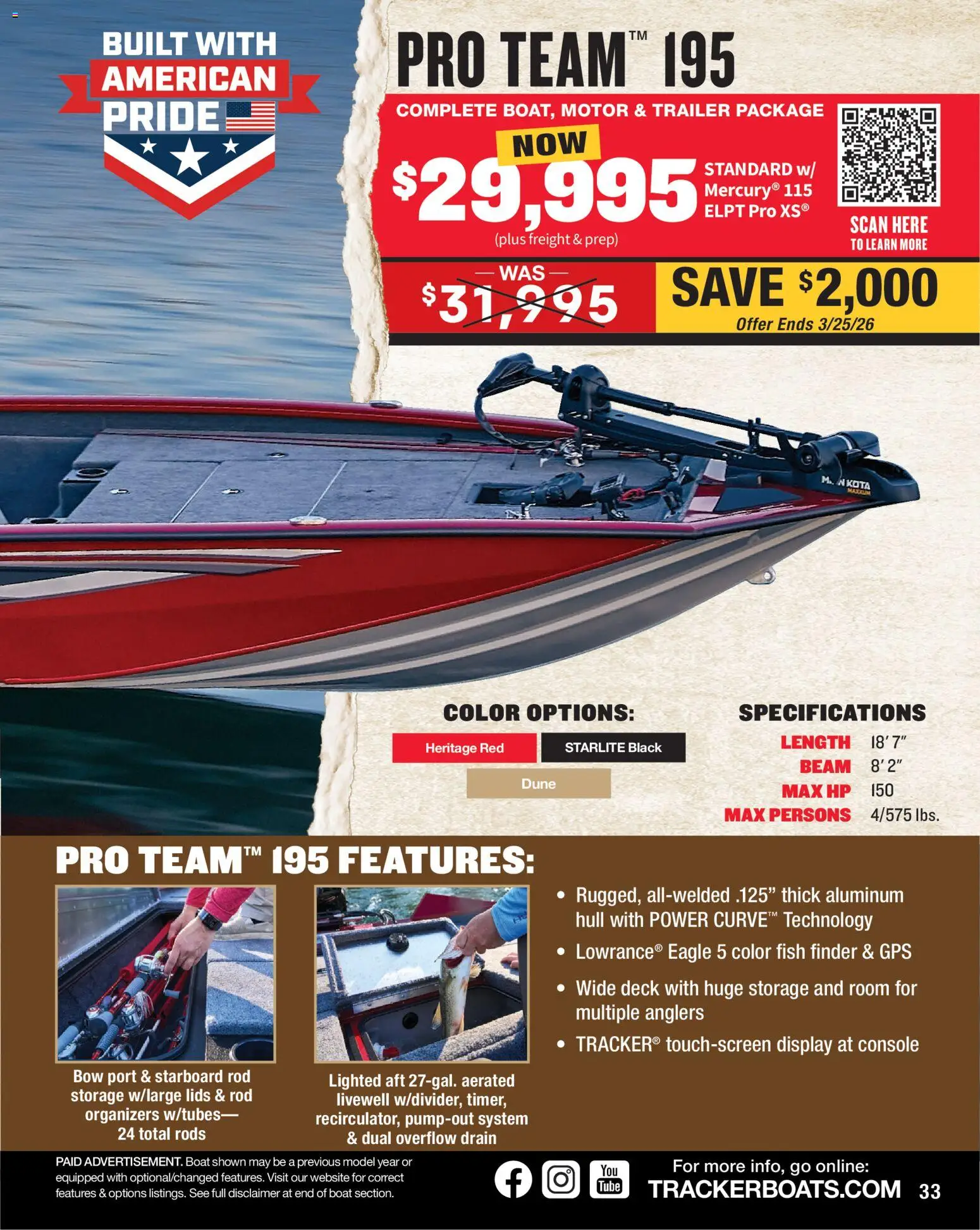 cabelas - Cabela's Spring Fishing Master 26 - from Thursday 01/22 2026 - page: 33