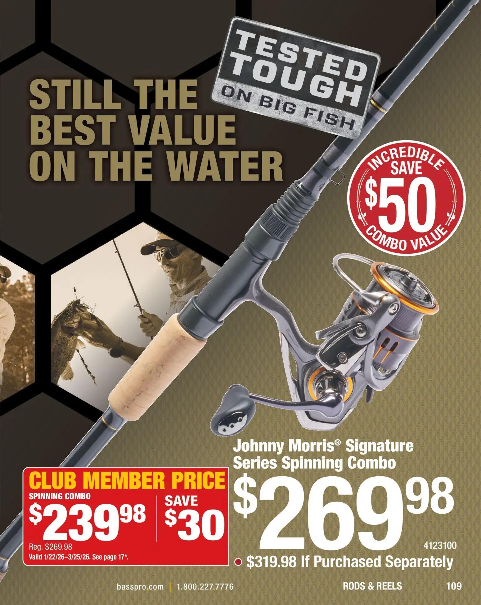 cabelas - Cabela's Spring Fishing Master 26 - from Thursday 01/22 2026 - page: 109