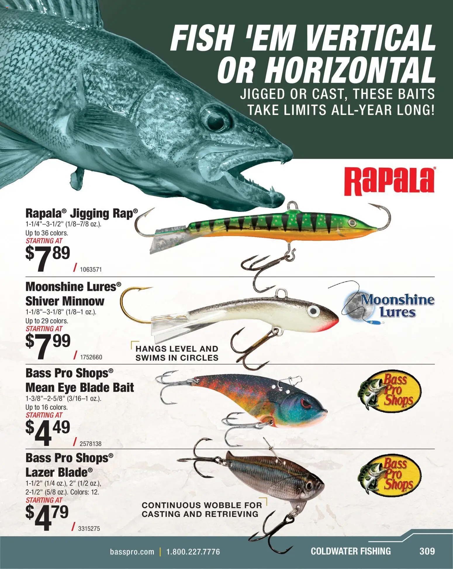 cabelas - Cabela's Spring Fishing Master 26 - from Thursday 01/22 2026 - page: 309