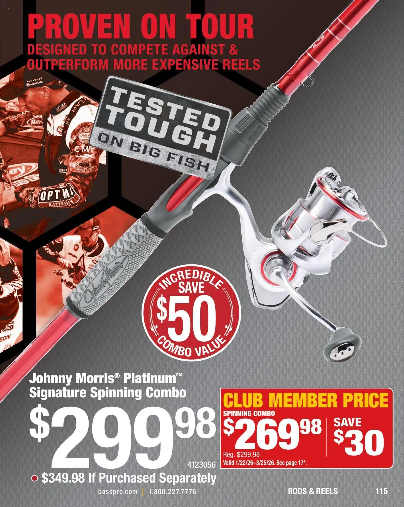 cabelas - Cabela's Spring Fishing Master 26 - from Thursday 01/22 2026 - page: 115