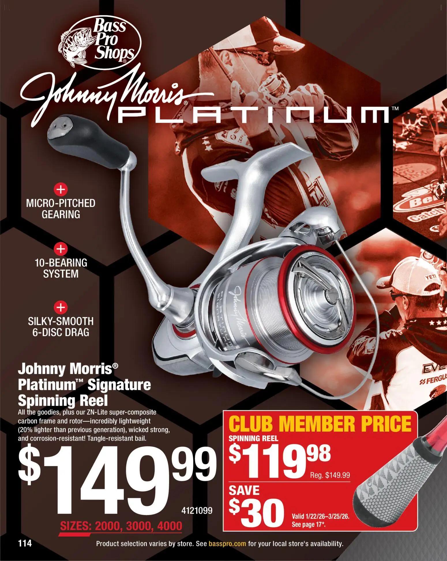 cabelas - Cabela's Spring Fishing Master 26 - from Thursday 01/22 2026 - page: 114