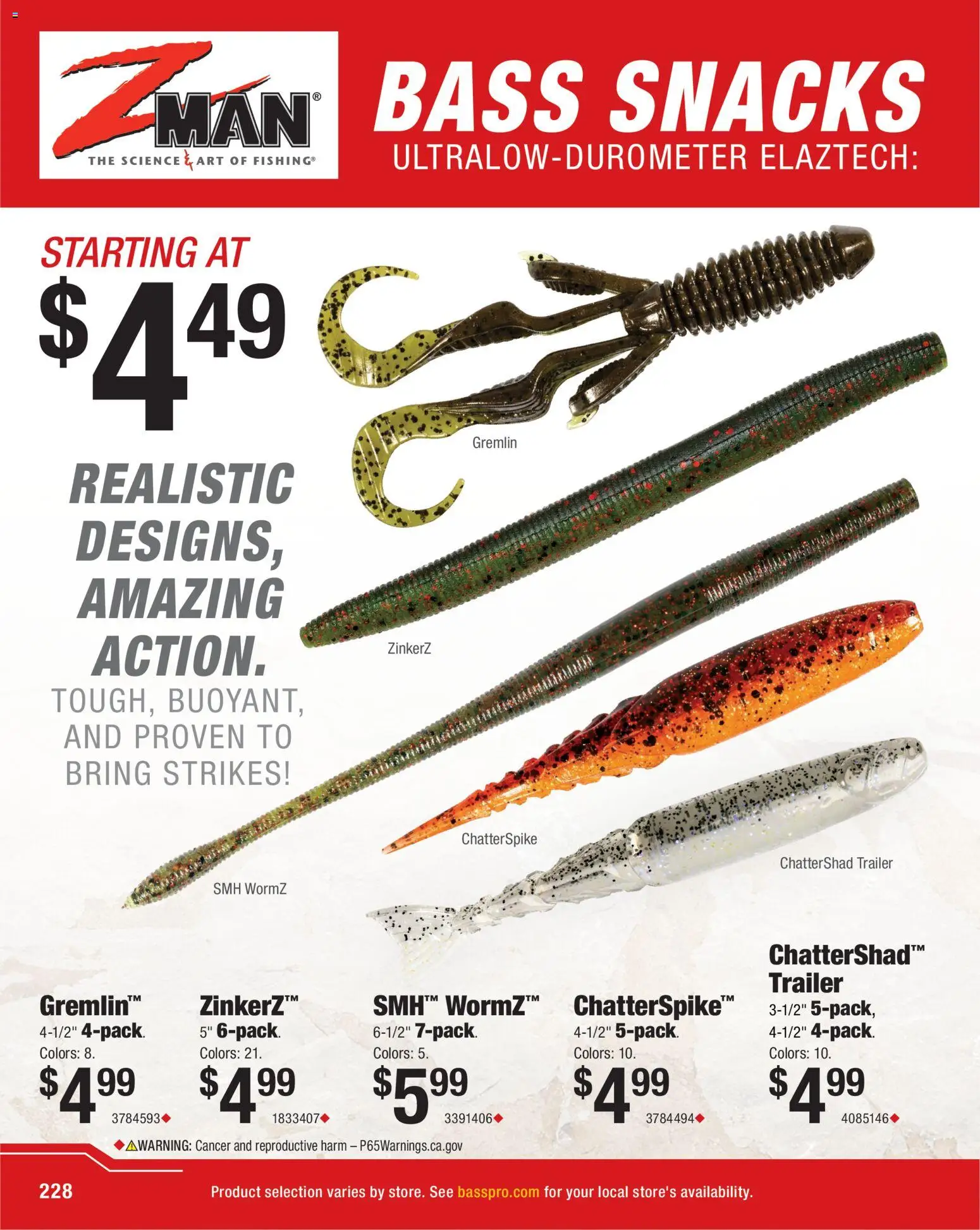 cabelas - Cabela's Spring Fishing Master 26 - from Thursday 01/22 2026 - page: 228