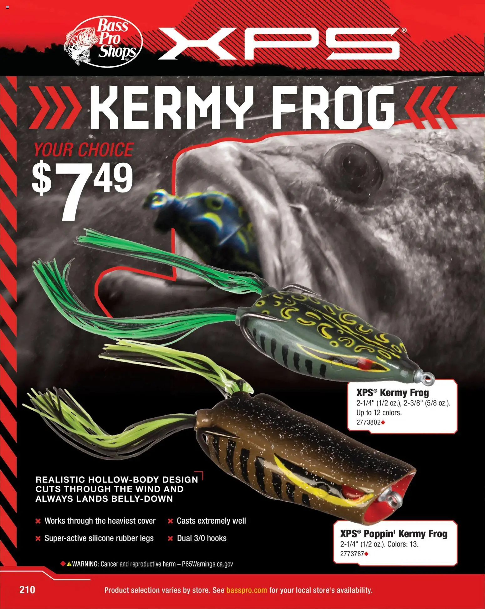 cabelas - Cabela's Spring Fishing Master 26 - from Thursday 01/22 2026 - page: 210