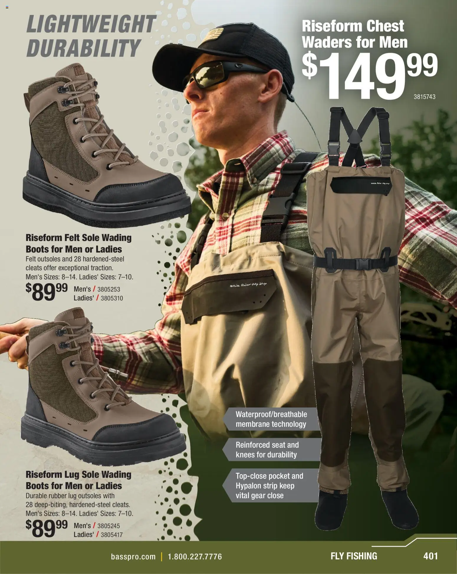 cabelas - Cabela's Spring Fishing Master 26 - from Thursday 01/22 2026 - page: 401