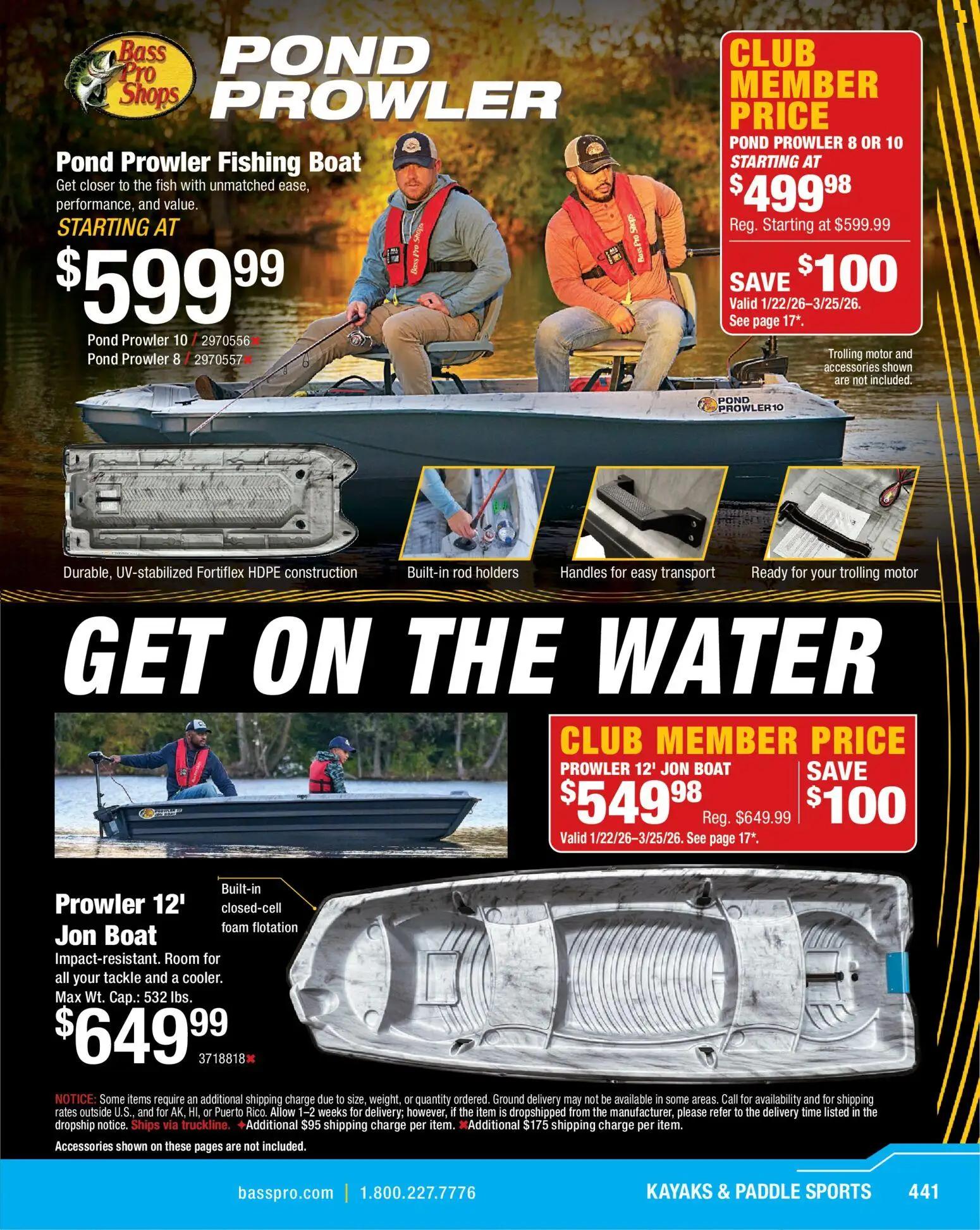 cabelas - Cabela's Spring Fishing Master 26 - from Thursday 01/22 2026 - page: 441