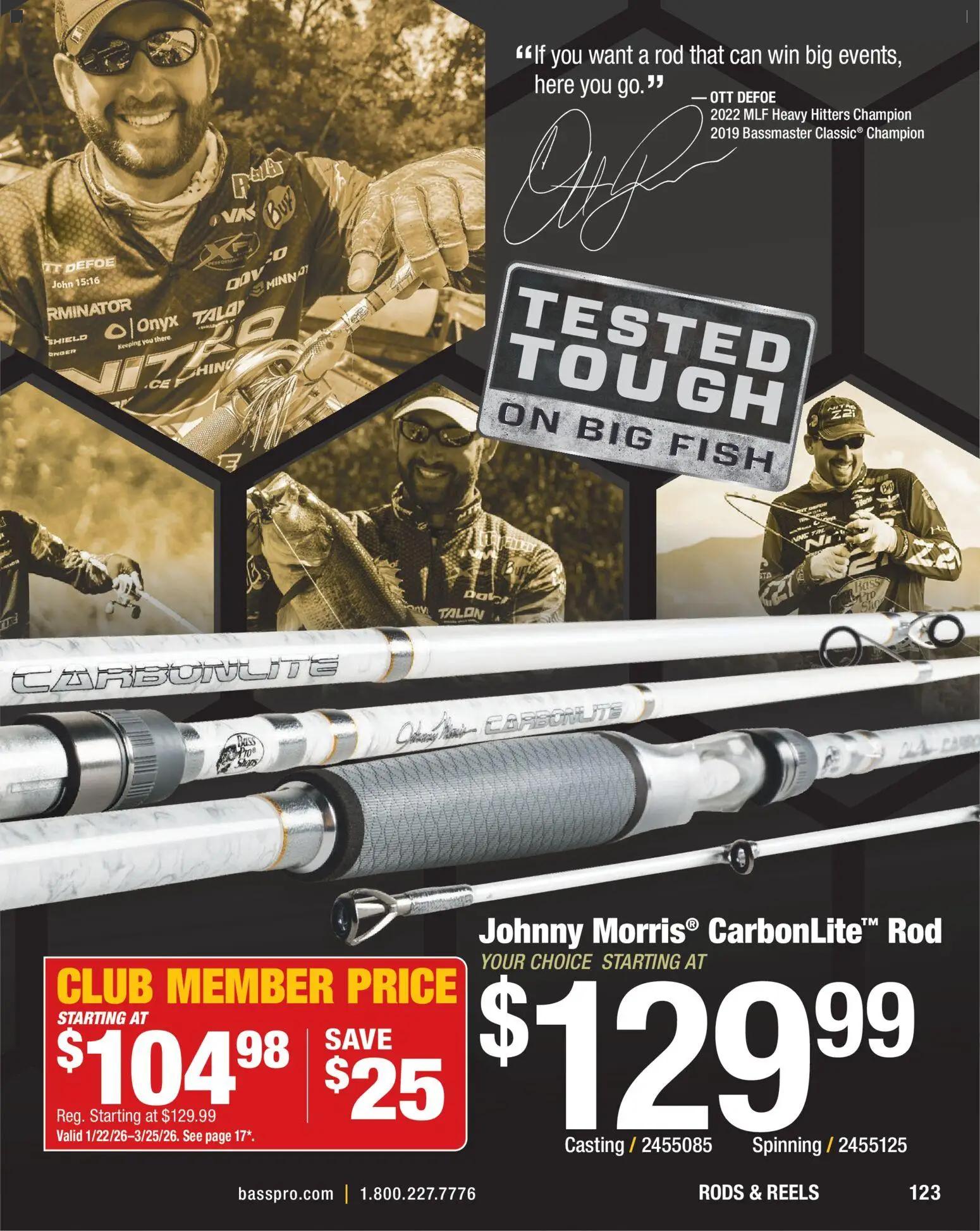 cabelas - Cabela's Spring Fishing Master 26 - from Thursday 01/22 2026 - page: 123