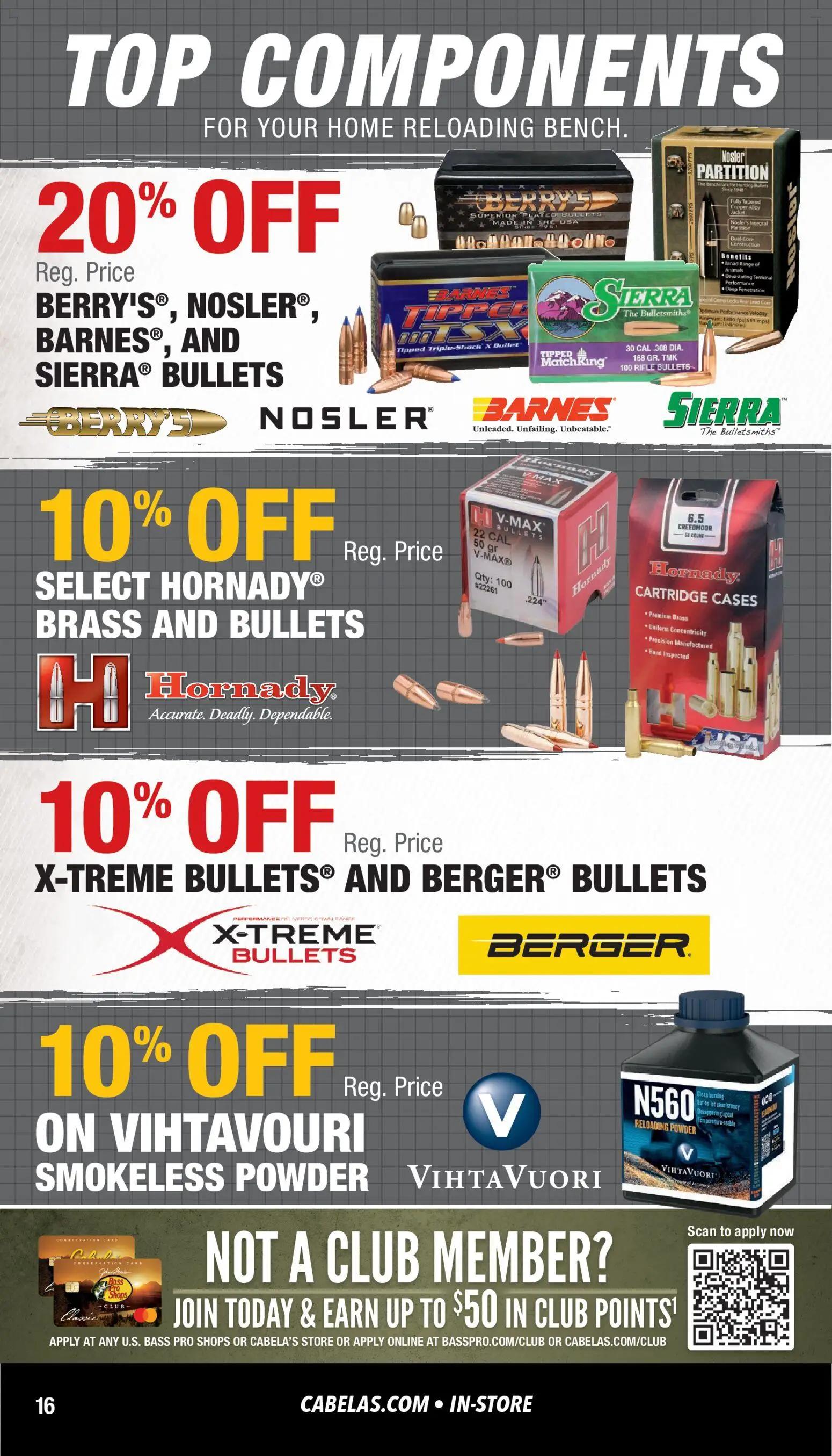 cabelas - Cabela's Firearms & Optics 26 - from Sunday 02/01 2026 - page: 16