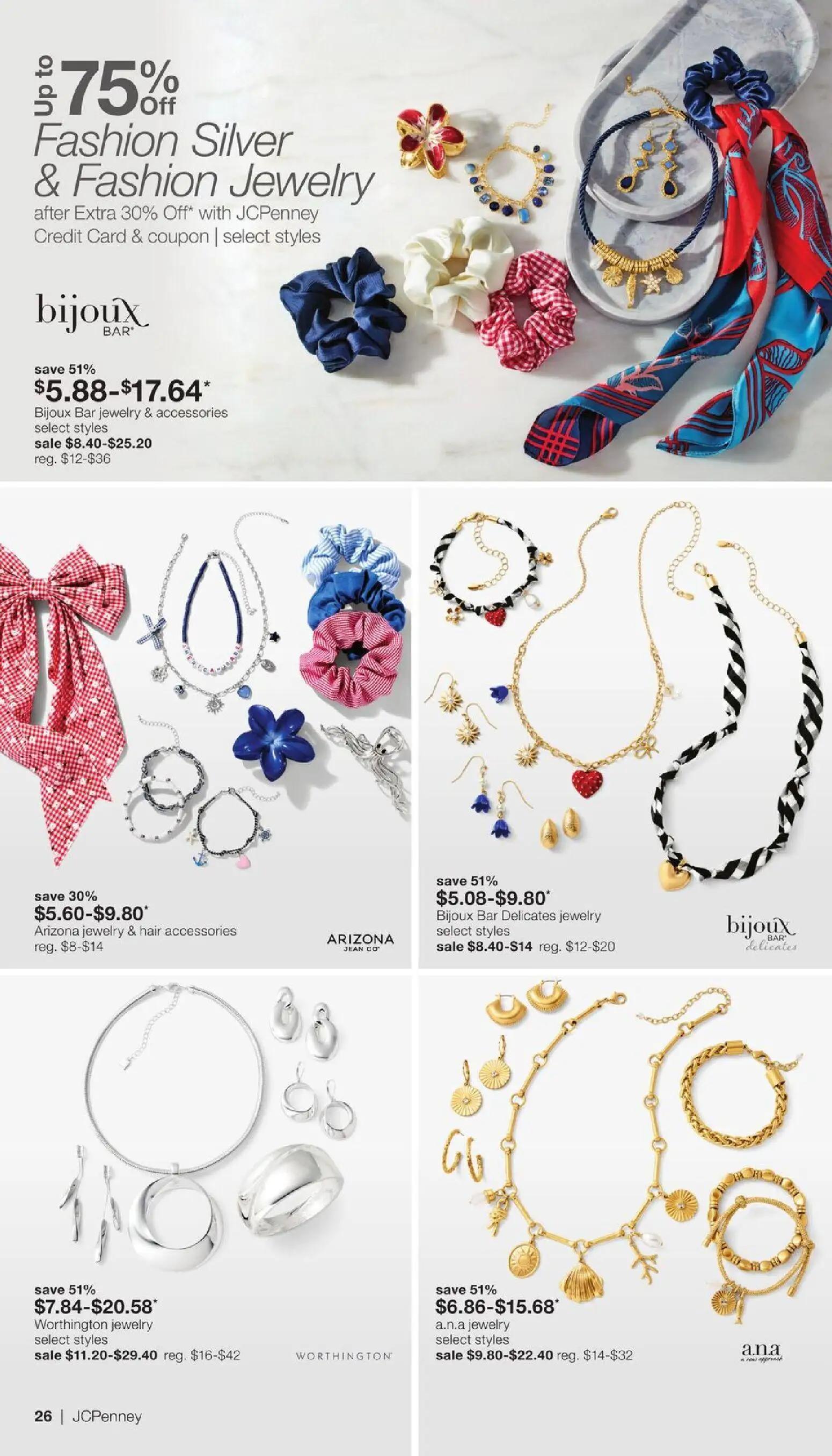 jcpenney - JCPenney Our Biggest Jewelry Sale of the Season - 05/29 - 06/21 2026 - page: 23