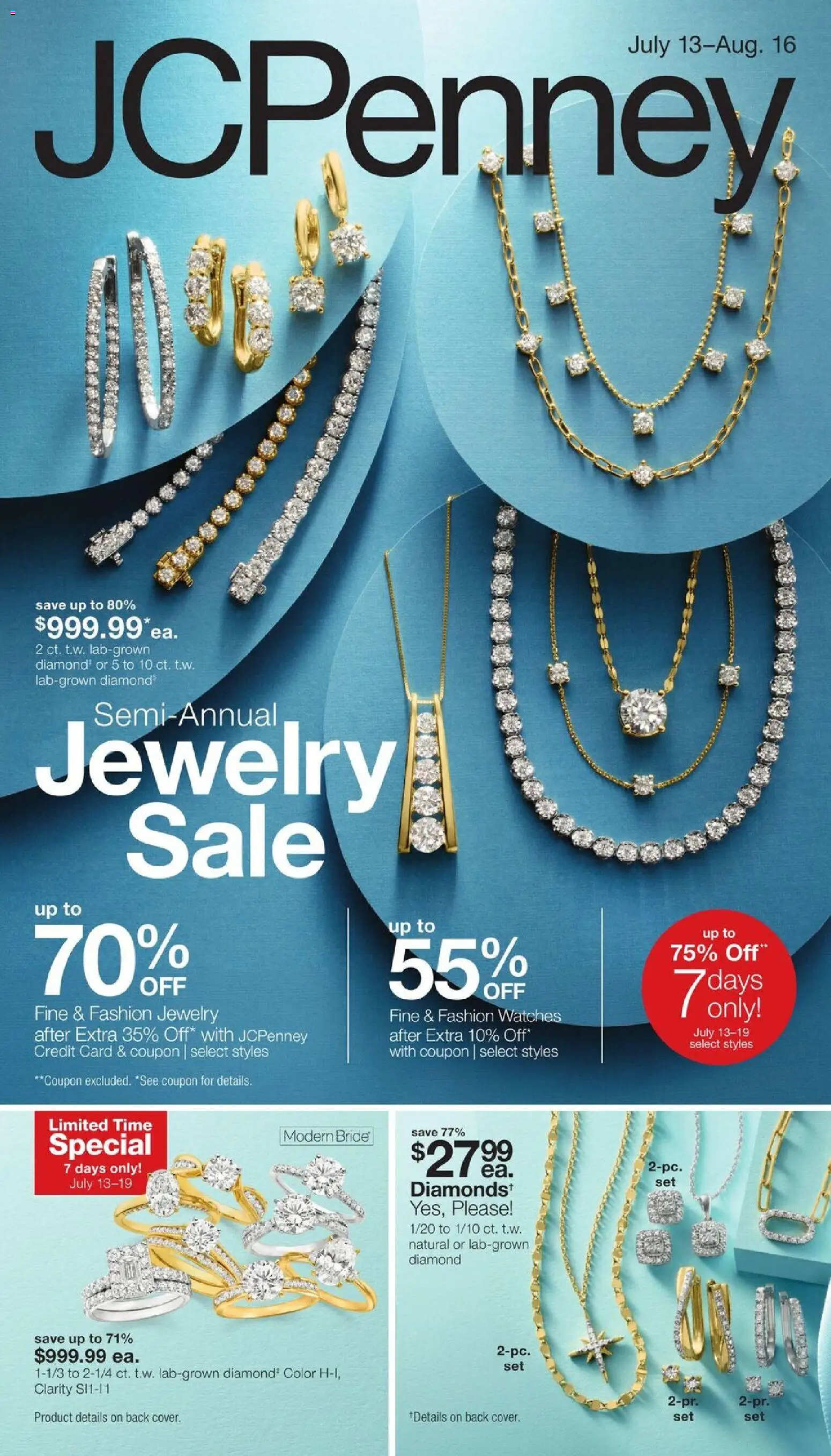 jcpenney - JCPenney Semi-Annual Jewelry Sale - 07/13 - 08/16 2026