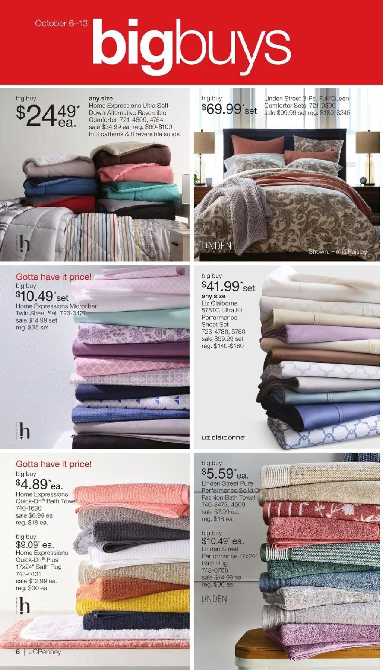 jcpenney - JCPenney Semi-Annual Home Sale - 10/06 - 11/06 2025 - page: 5