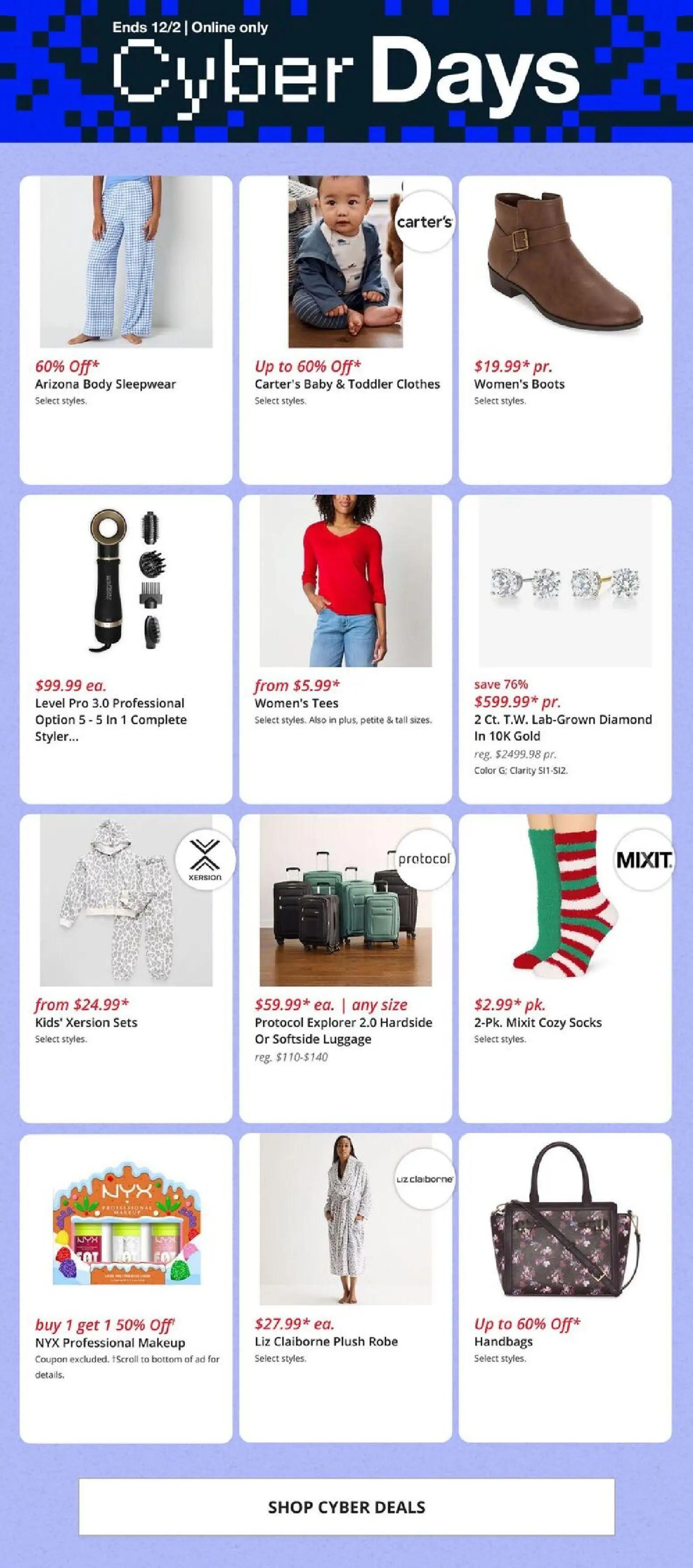 jcpenney - JCPenney Cyber Sale - 11/30 - 12/02 2025 - page: 2
