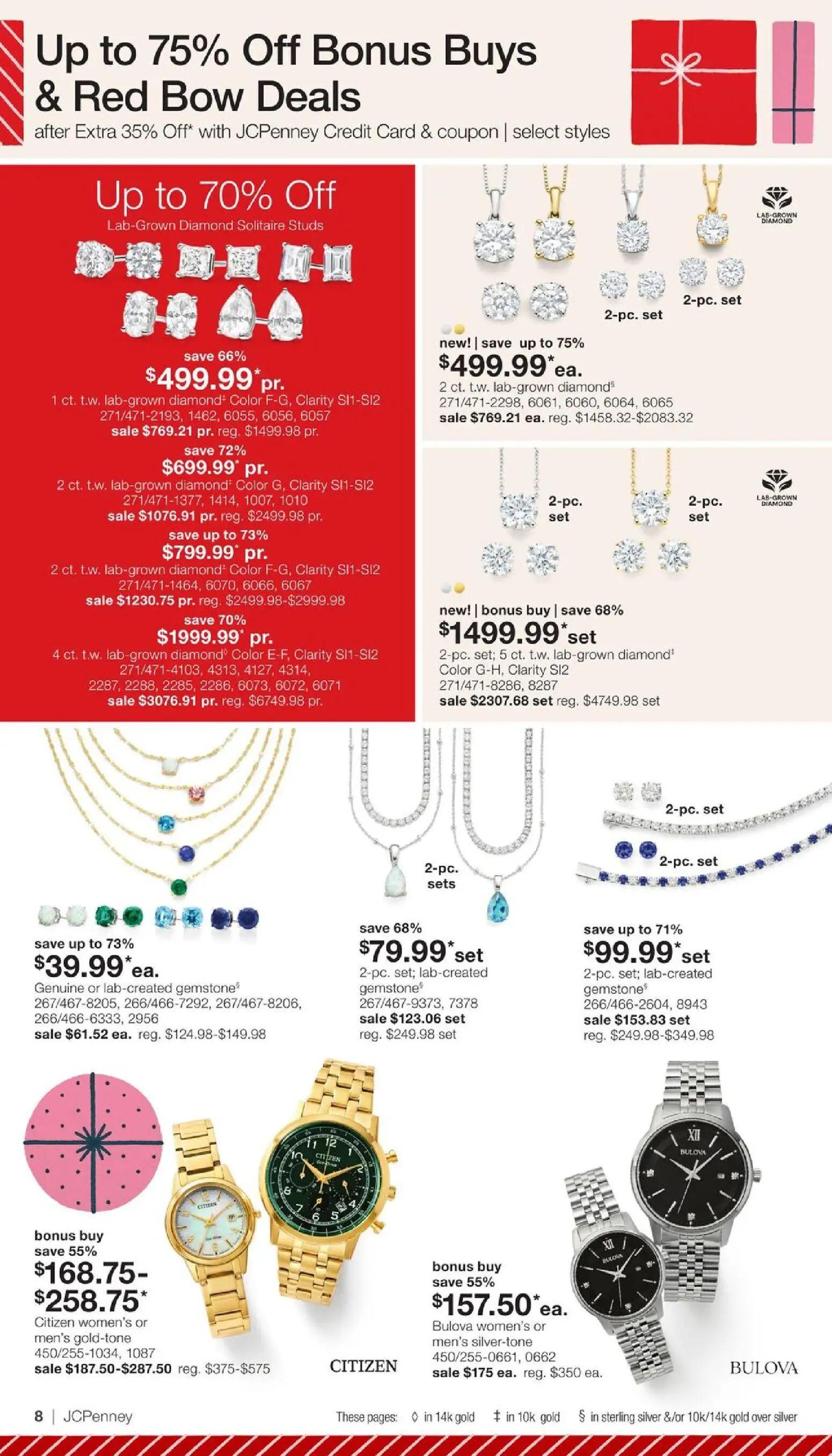 jcpenney - JCPenney Holiday Jewelry Sale - 12/01 - 12/25 2025 - page: 7