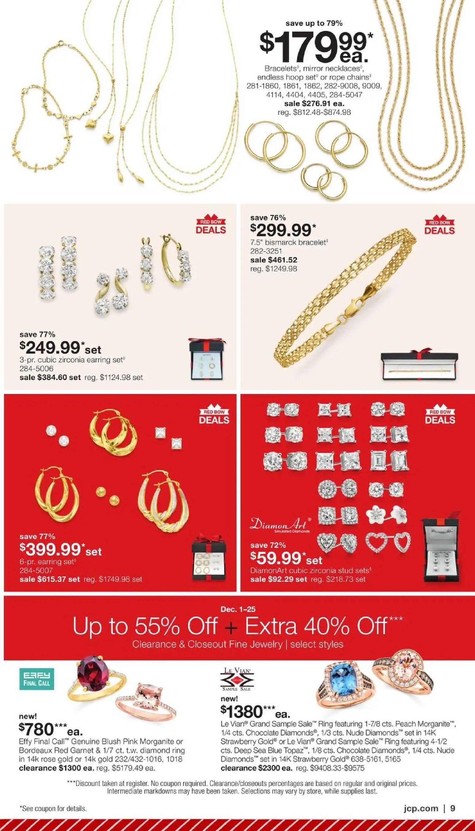 jcpenney - JCPenney Holiday Jewelry Sale - 12/01 - 12/25 2025 - page: 8