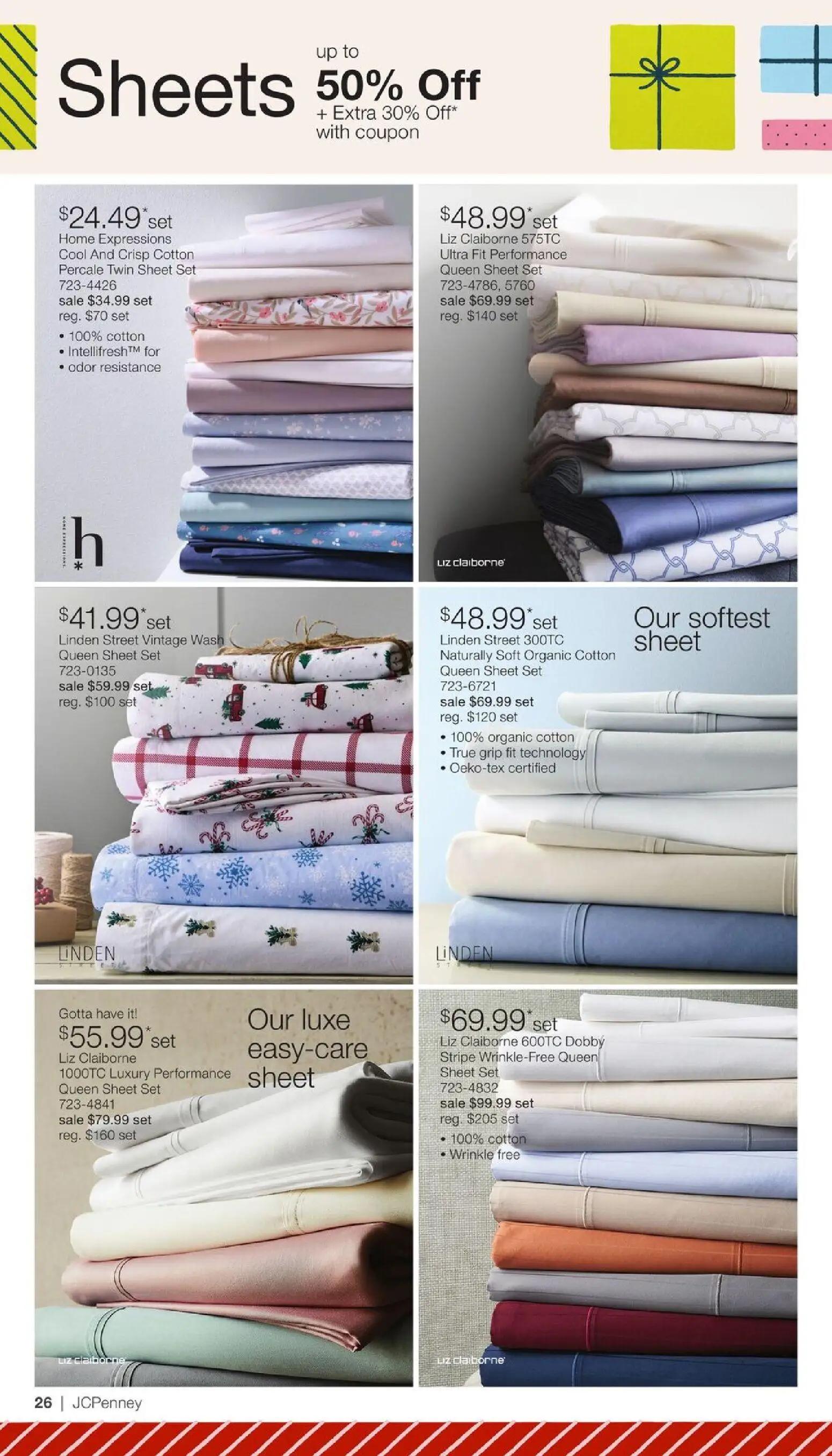 jcpenney - JCPenney Holiday Home Sale - 12/03 - 12/18 2025 - page: 25