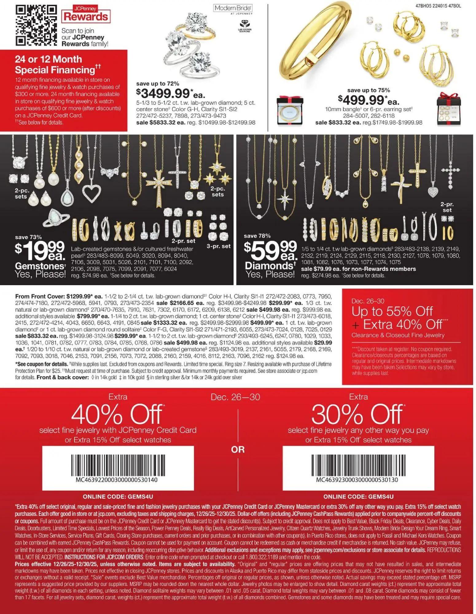 jcpenney - JCPenney After-Christmas Jewelry Sale - 12/26 - 12/30 2025 - page: 16