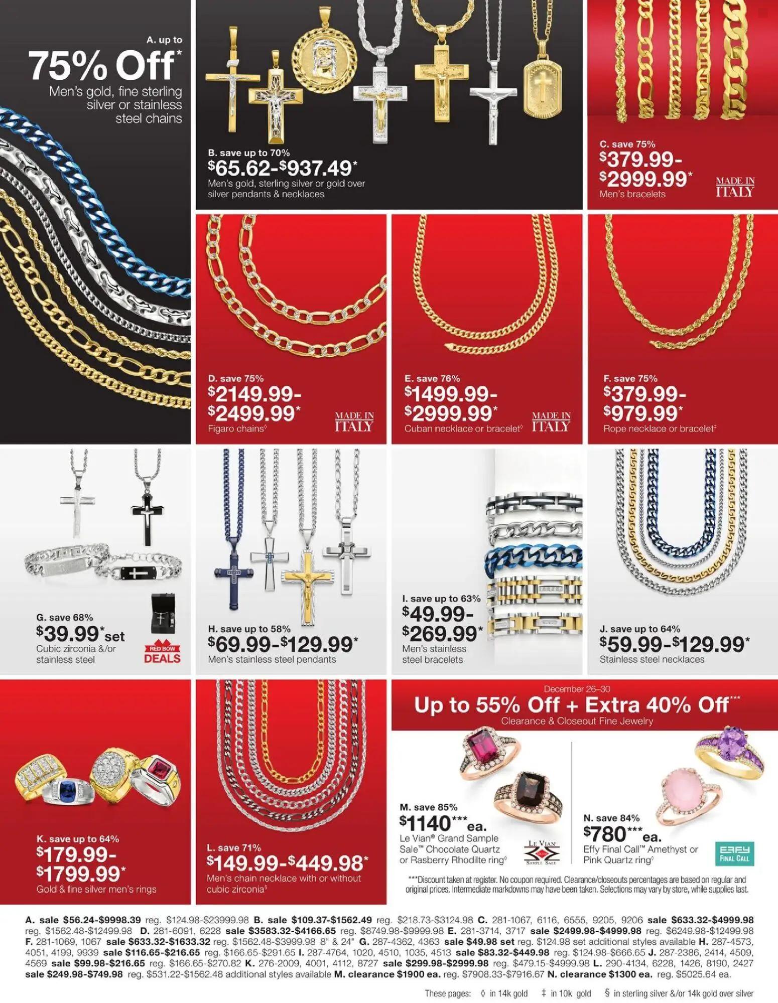 jcpenney - JCPenney After-Christmas Jewelry Sale - 12/26 - 12/30 2025 - page: 14