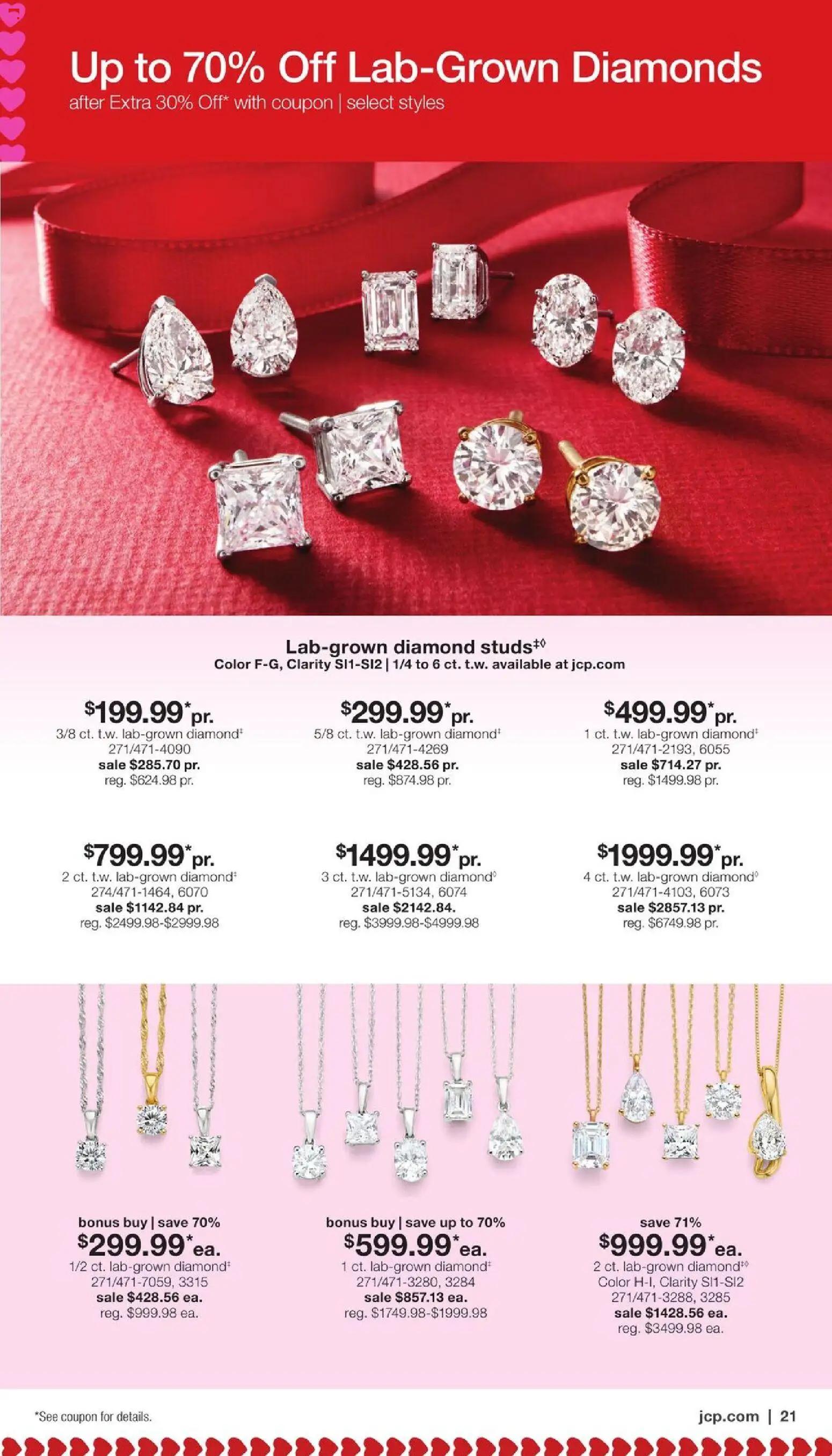 jcpenney - JCPenney Valentine’s Day Jewelry Sale - 01/17 - 02/16 2026 - page: 20