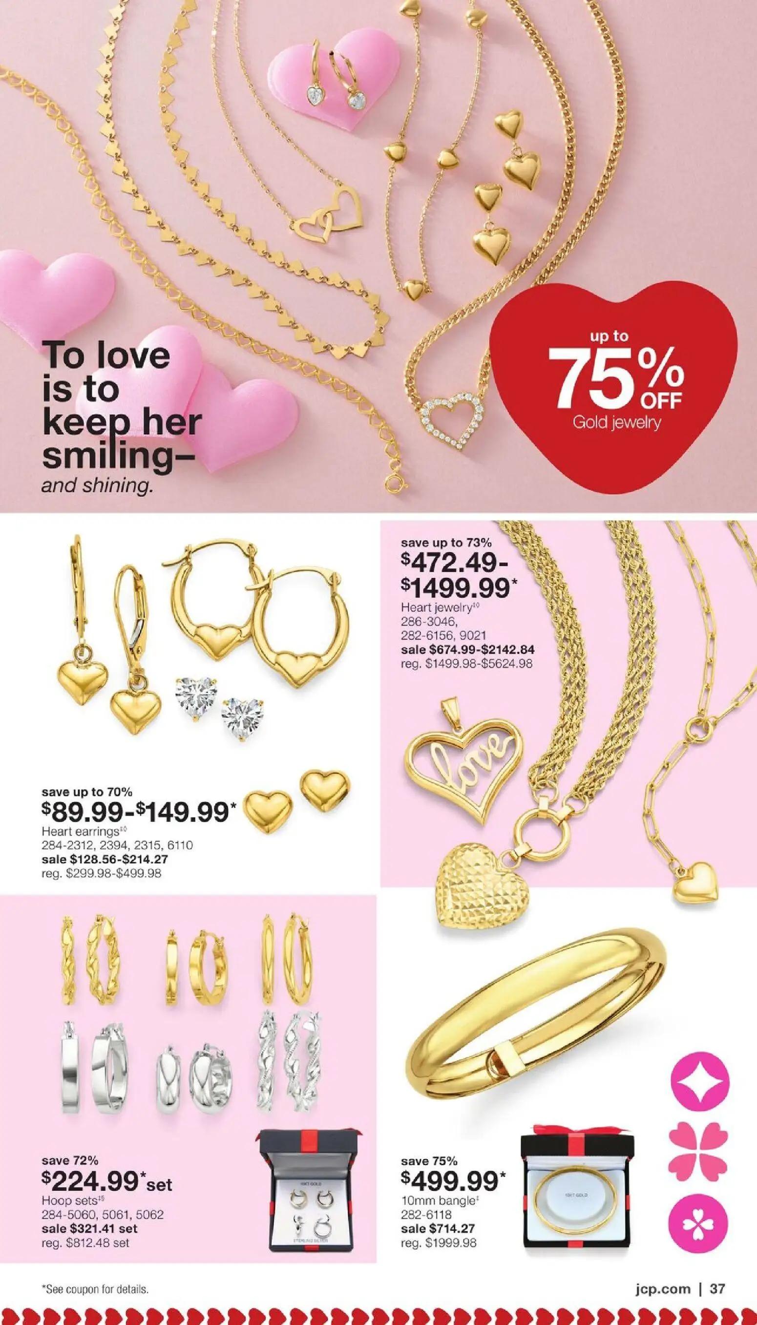 jcpenney - JCPenney Valentine’s Day Jewelry Sale - 01/17 - 02/16 2026 - page: 36