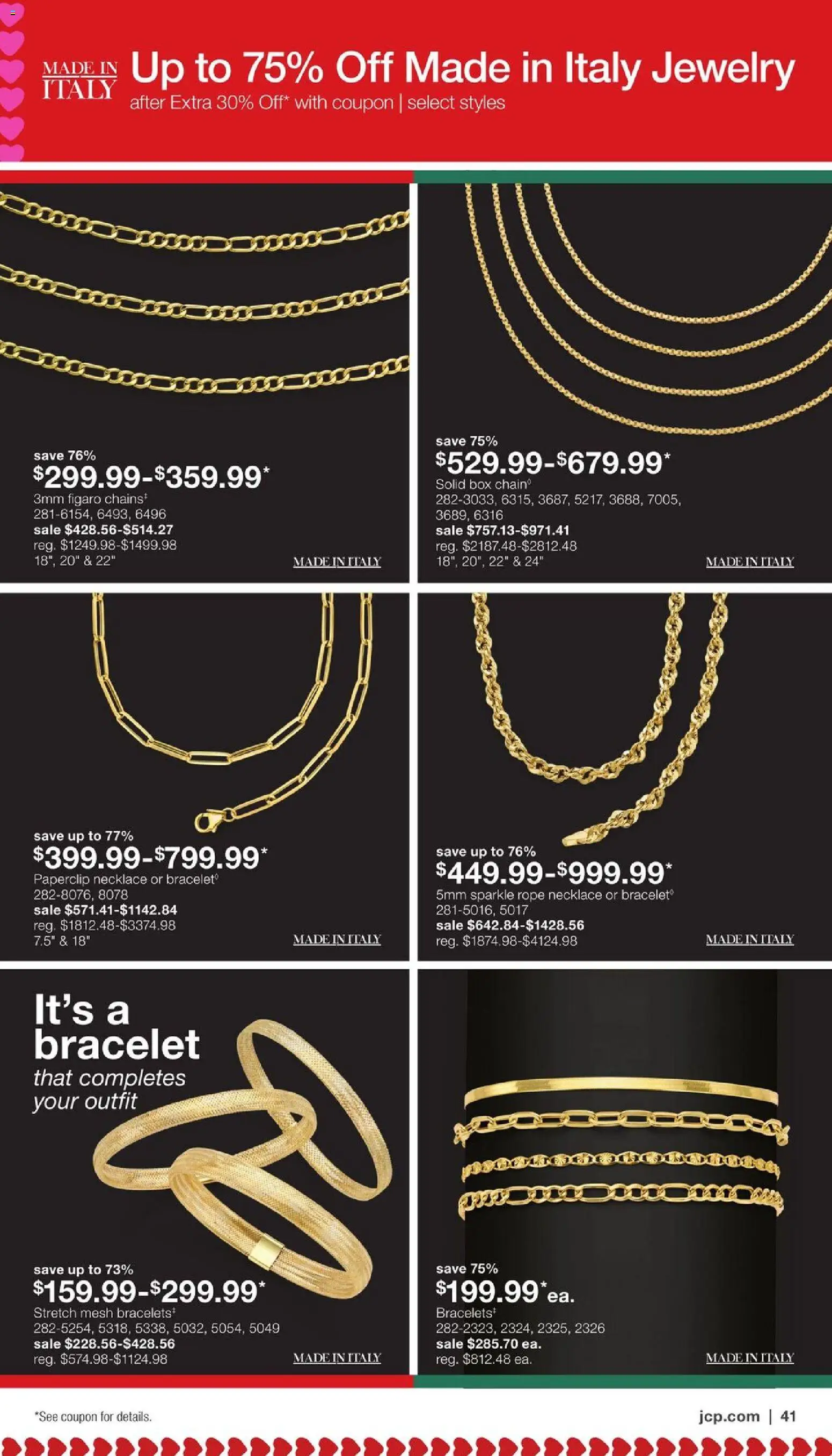 jcpenney - JCPenney Valentine’s Day Jewelry Sale - 01/17 - 02/16 2026 - page: 40