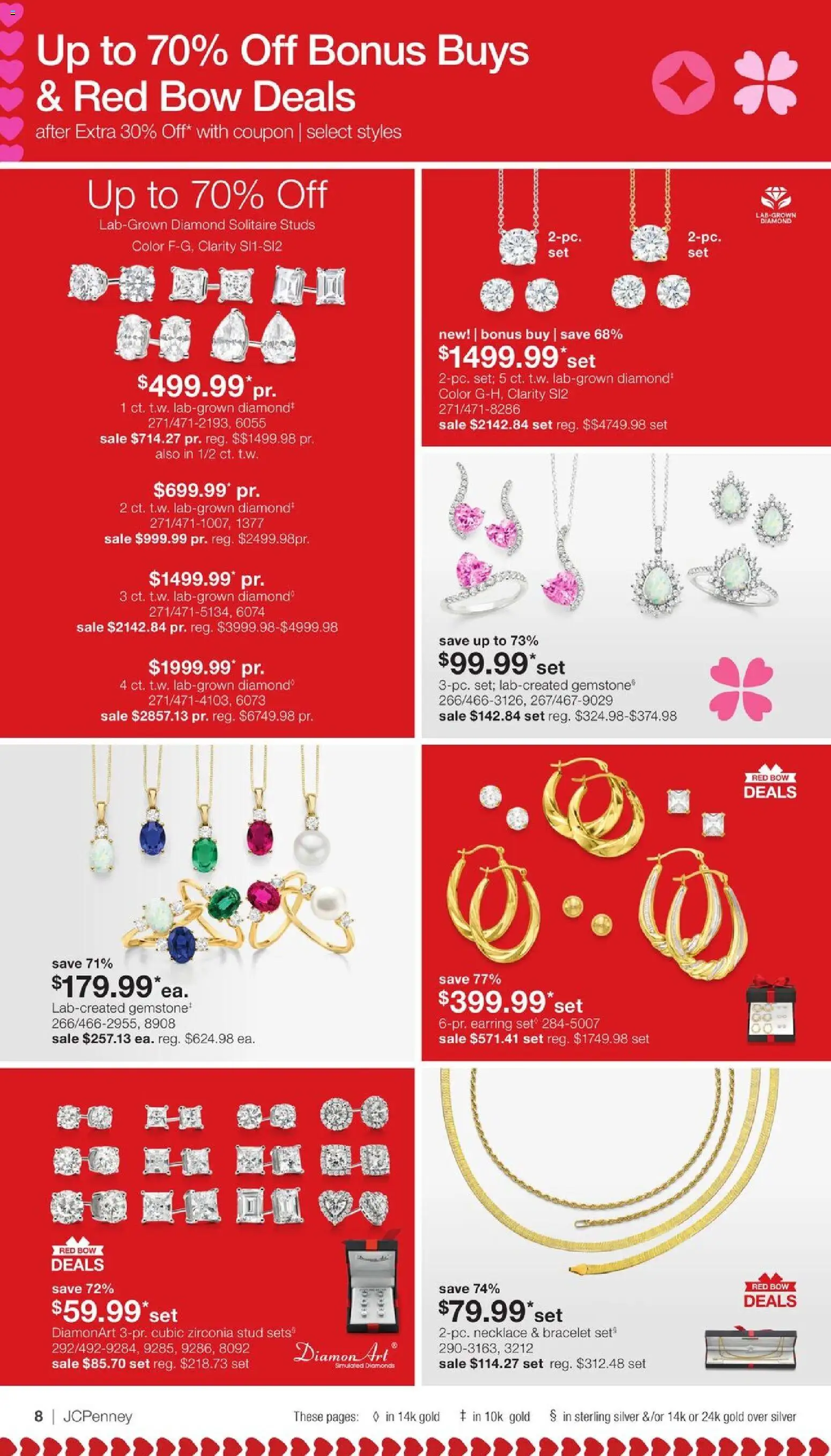 jcpenney - JCPenney Valentine’s Day Jewelry Sale - 01/17 - 02/16 2026 - page: 7